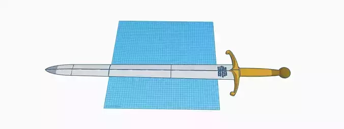Sword model from Disneys The Sword in the Stone 3D print model