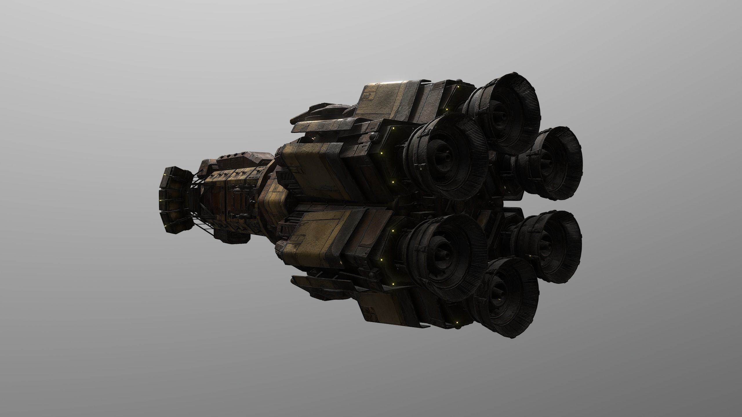 47Truman Class 3D model_4