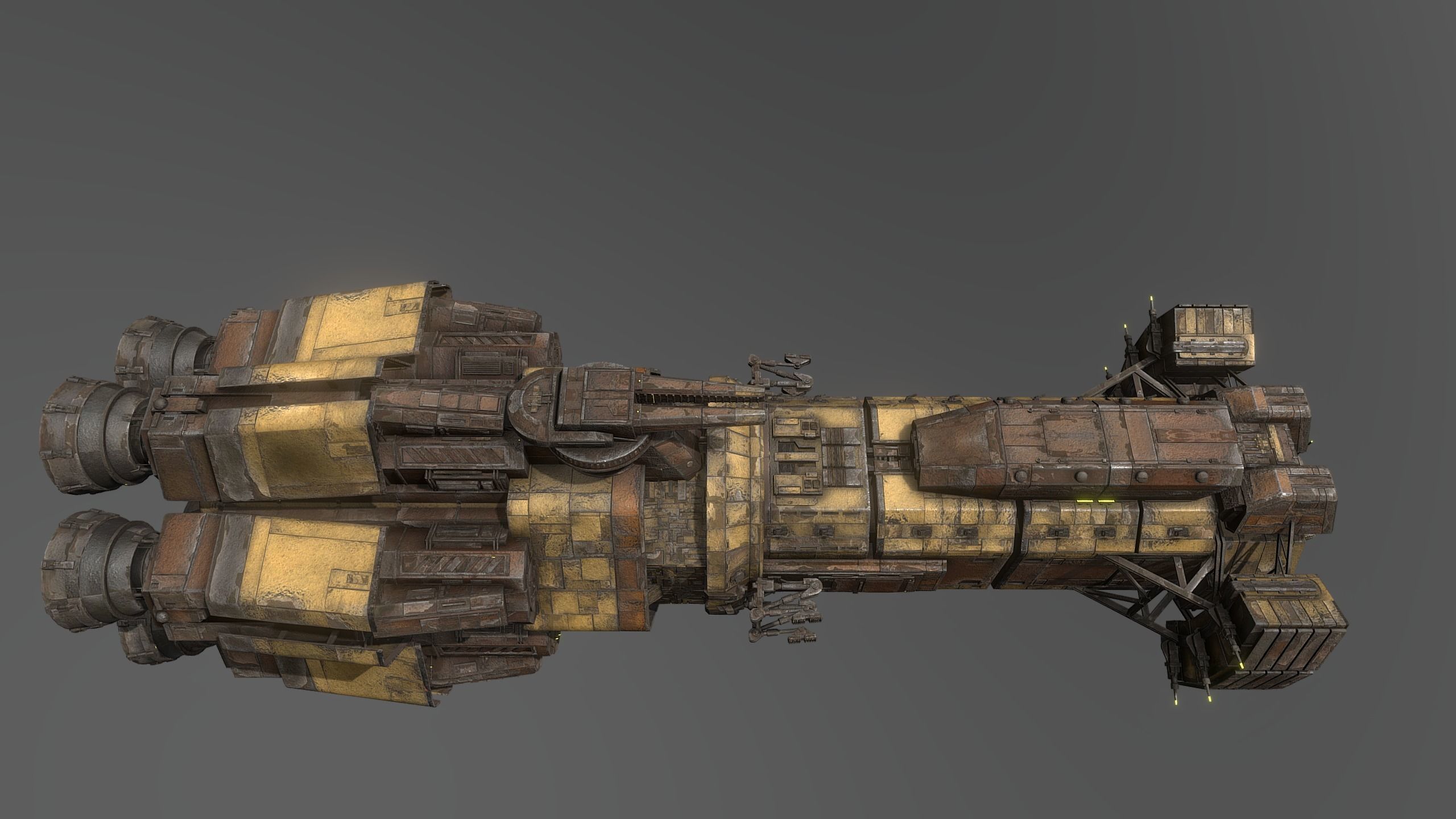 47Truman Class 3D model_1