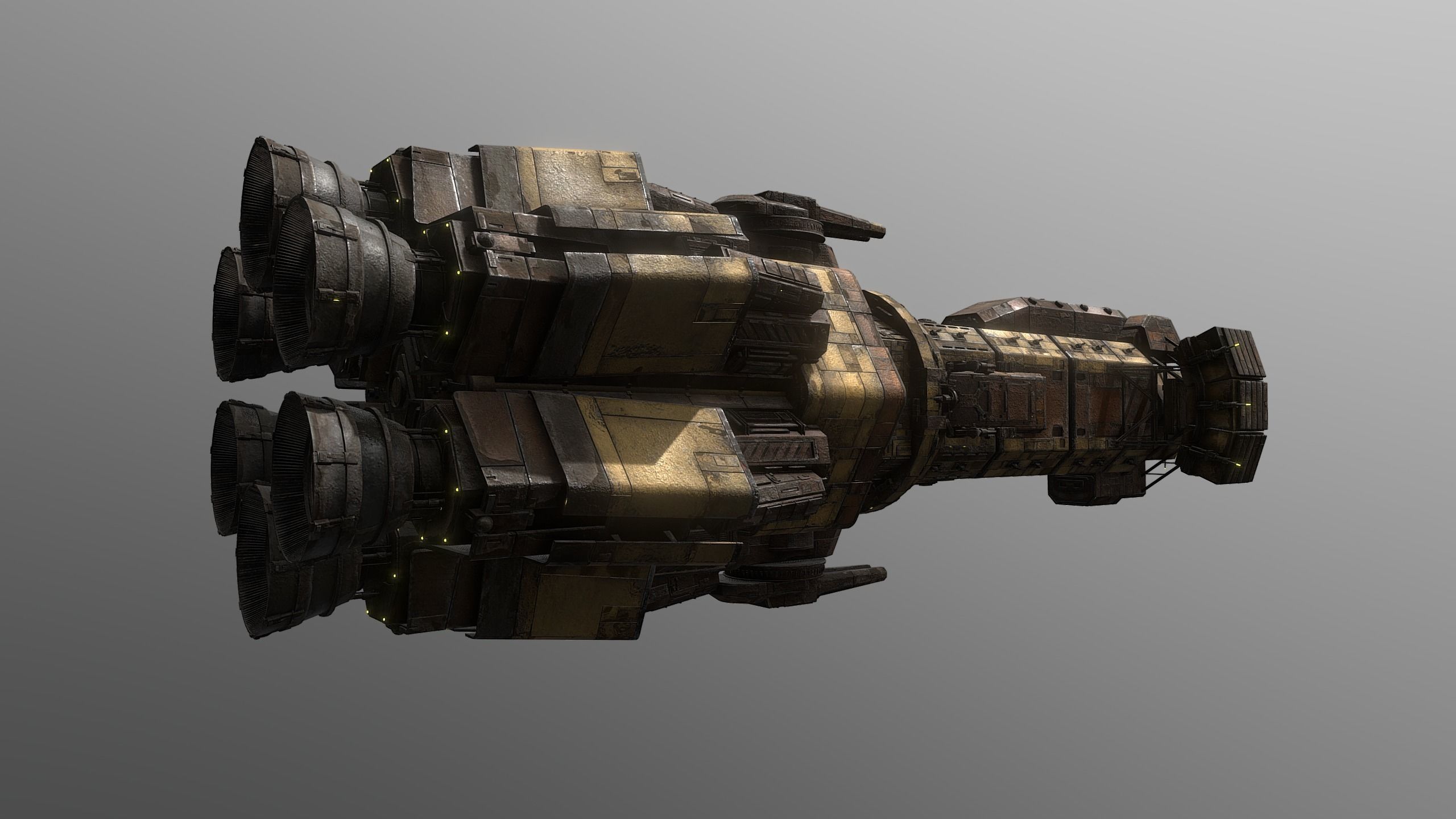 47Truman Class 3D model_3