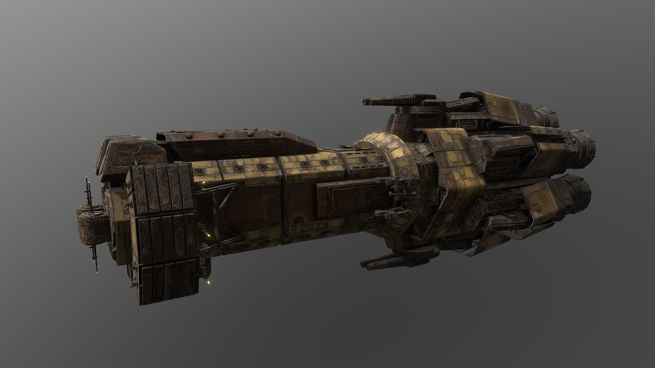 47Truman Class 3D model_2