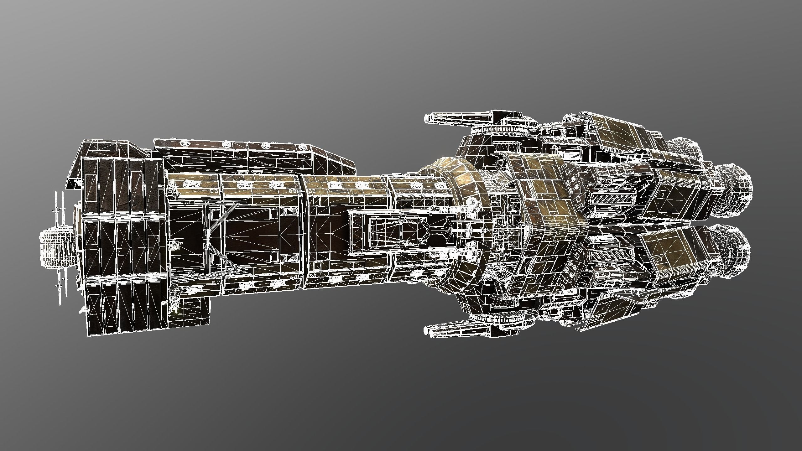 47Truman Class 3D model_5