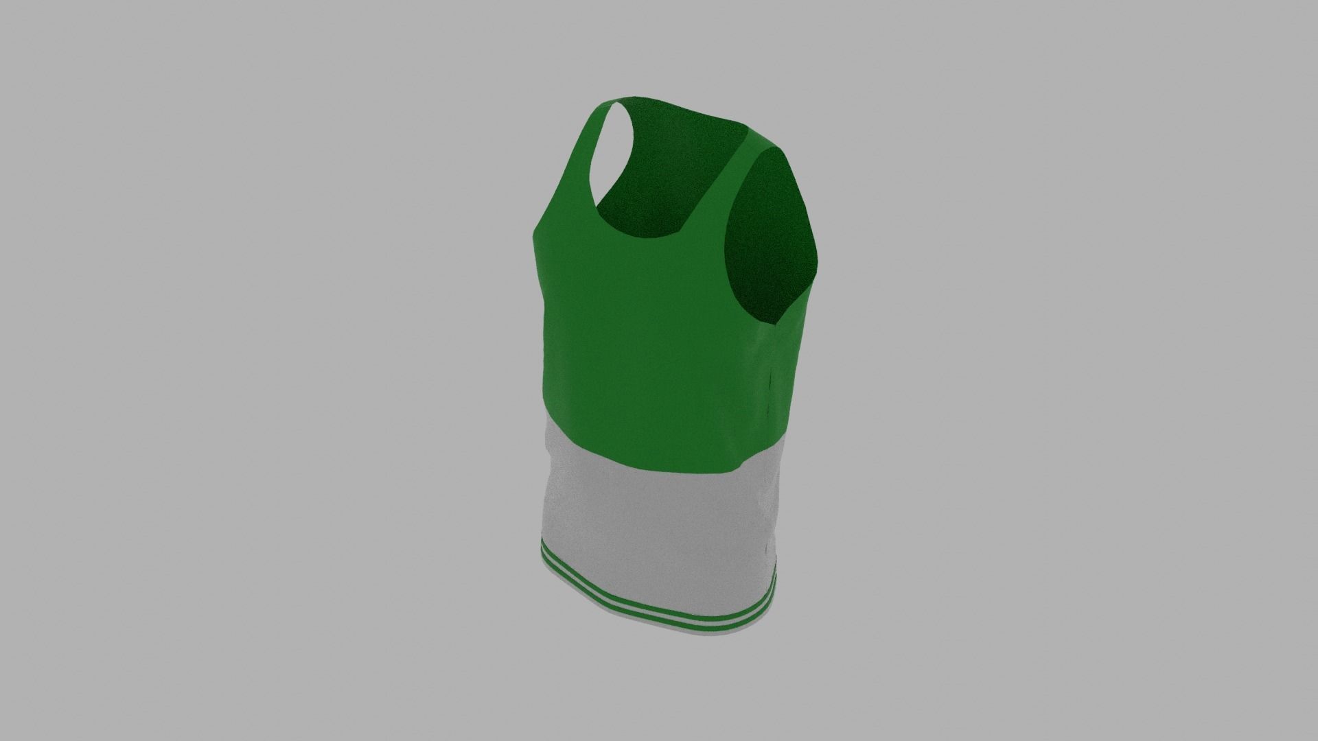 Tank Top Low-poly 3D model_6