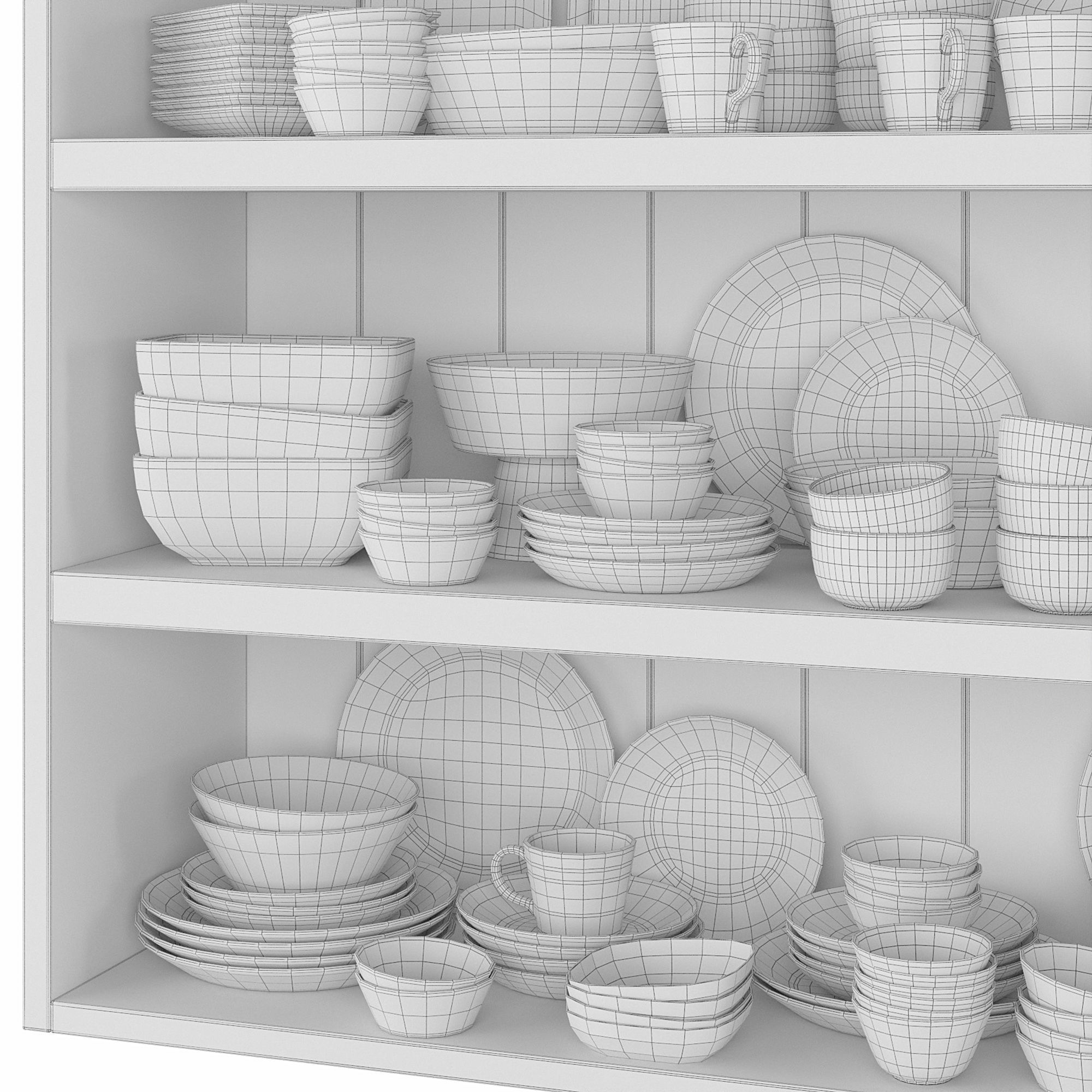 Kitchenware and Tableware 31 3D model_4
