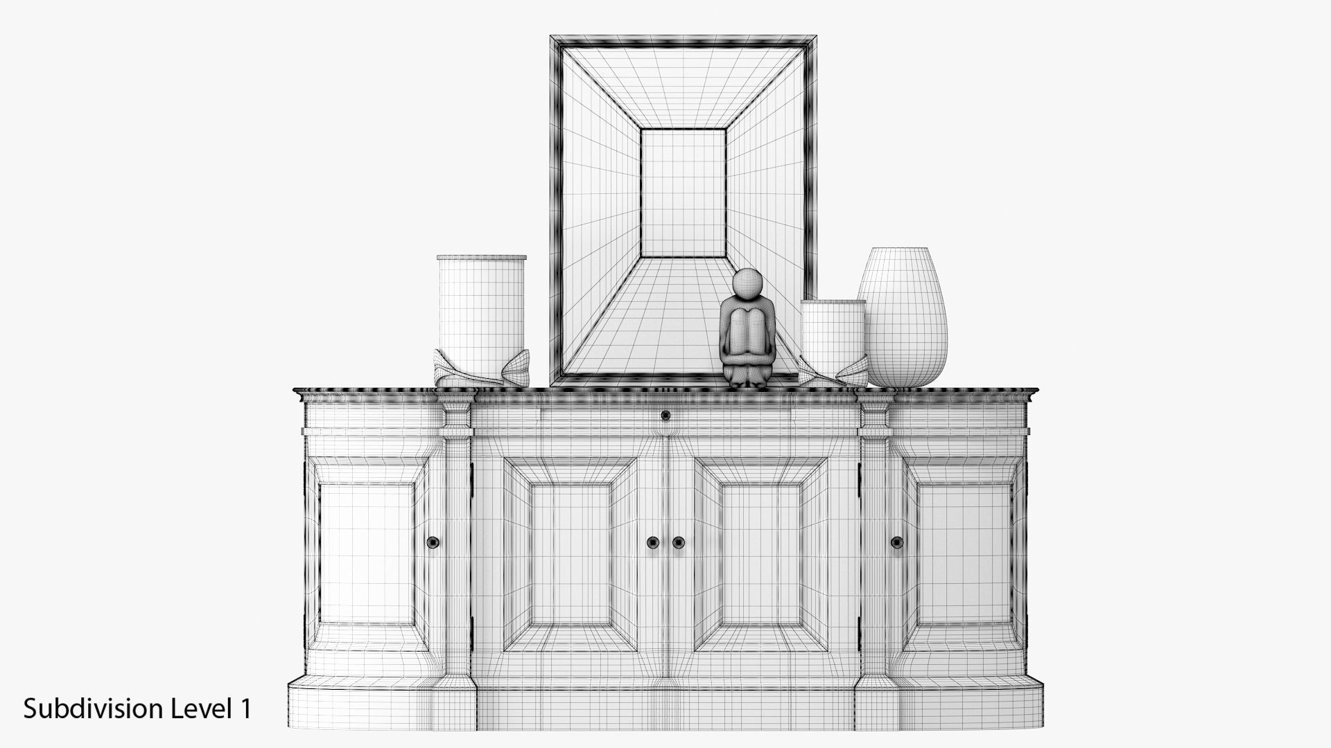 Ethan Allen Versatile Vignette model 3D model_8