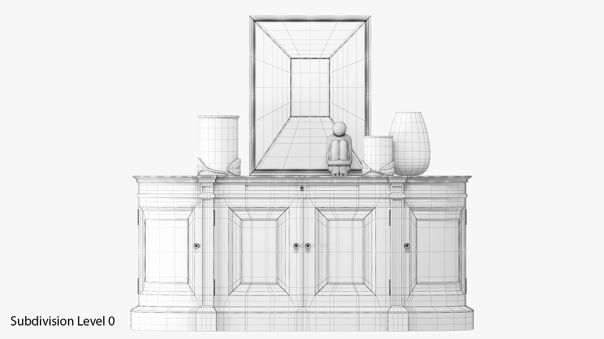 Ethan Allen Versatile Vignette model 3D model_7