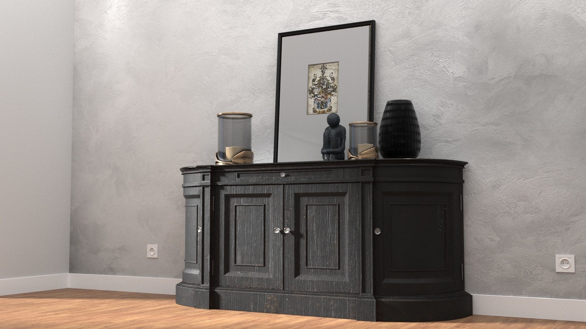 Ethan Allen Versatile Vignette model 3D model_2
