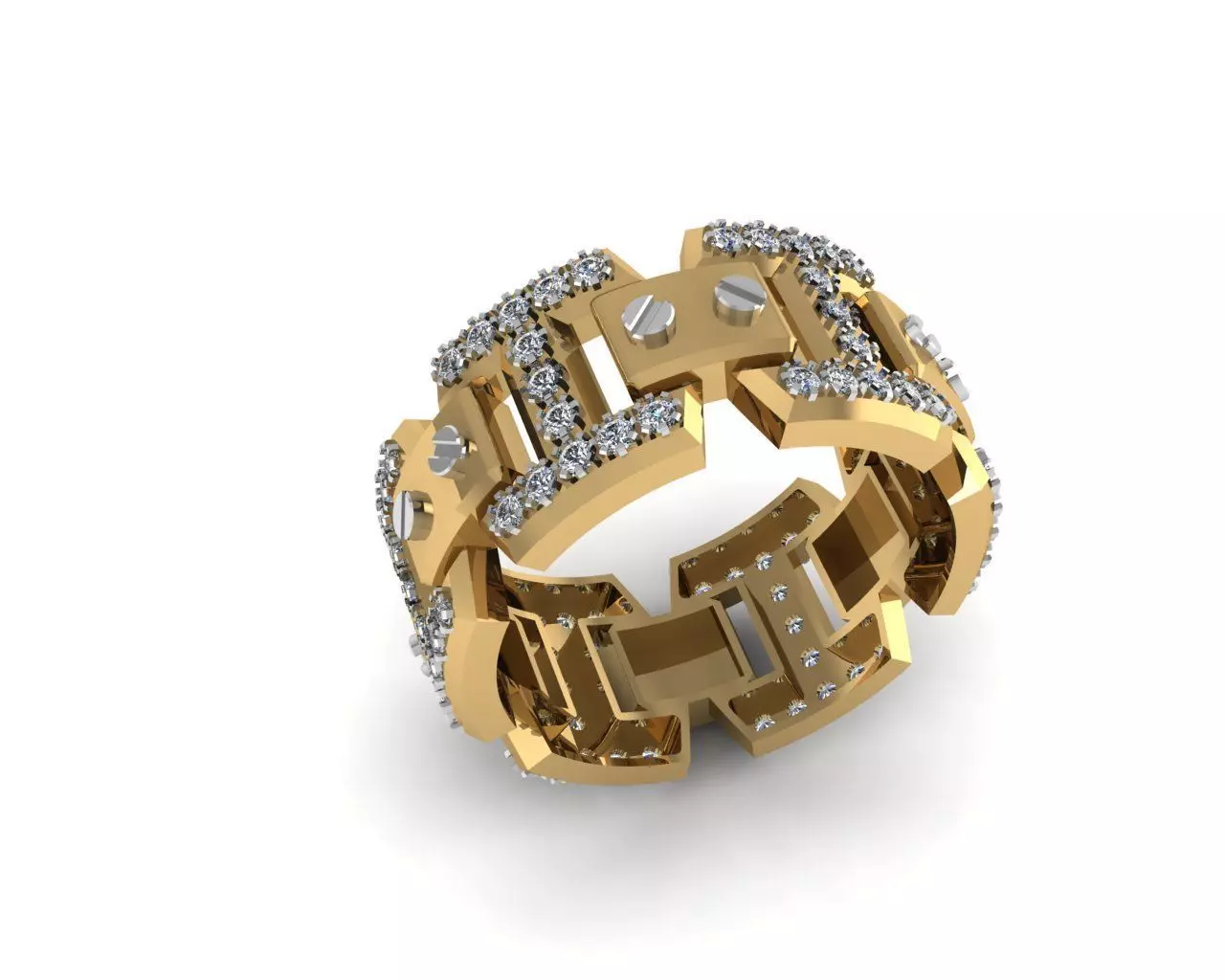 Rings 3D print model_0