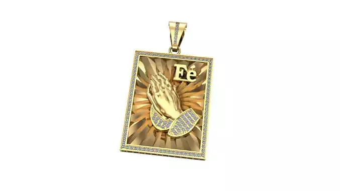 beautiful pendant of faith