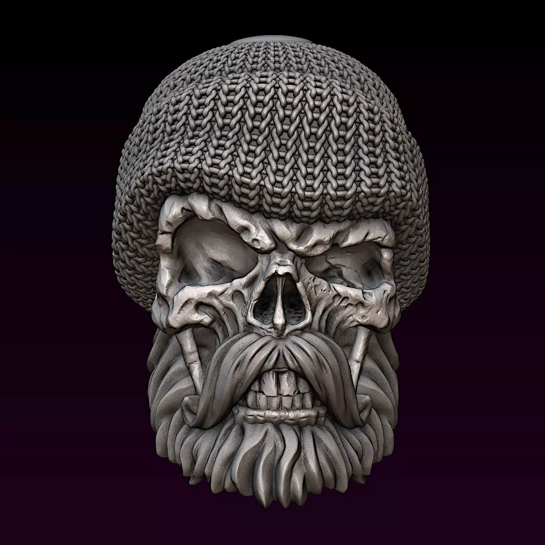 Sailor Skull 3D print model
