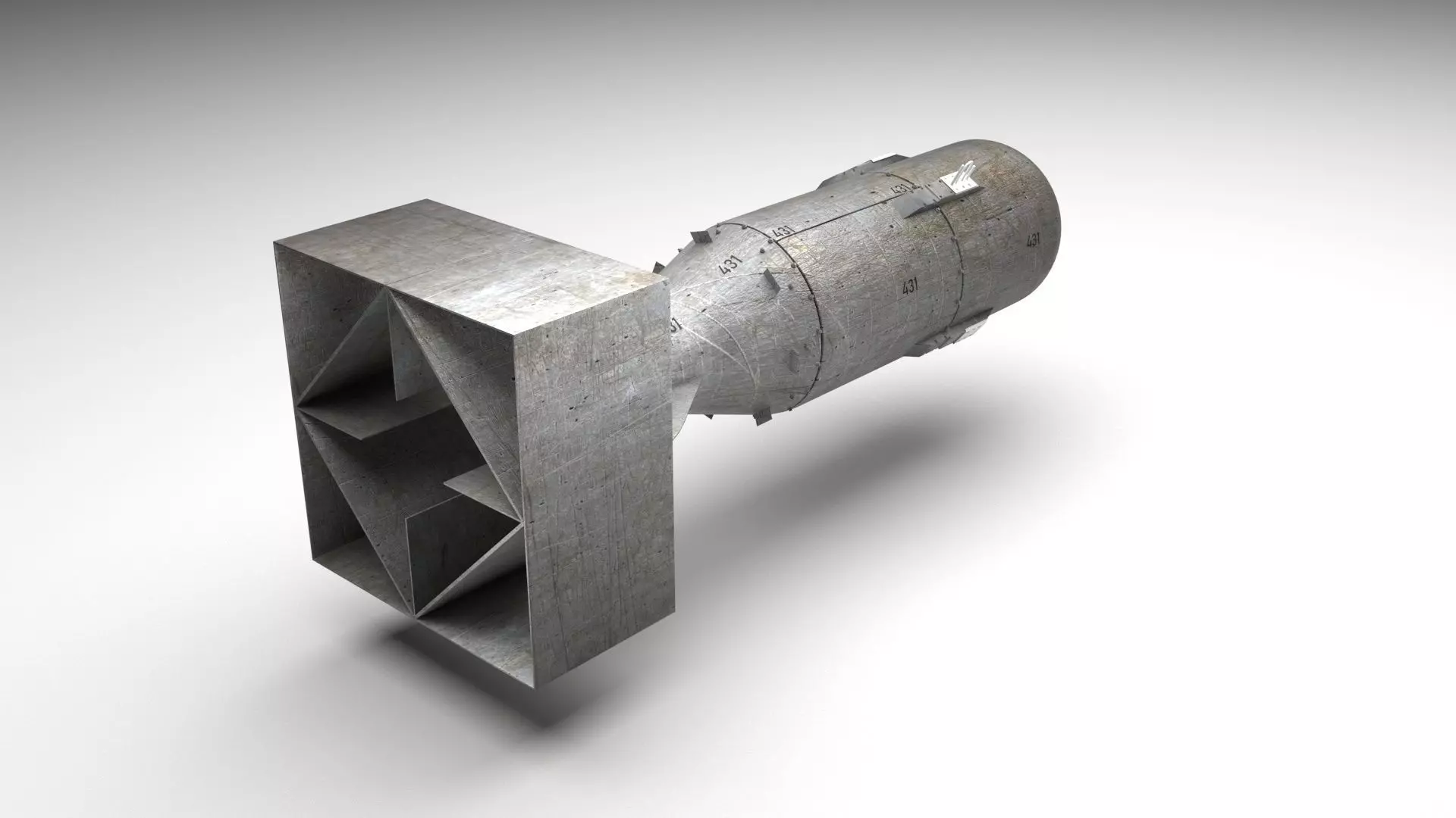 Nuclear Bomb 3D model