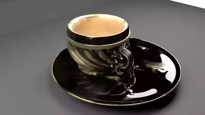 coffee cup 3D model