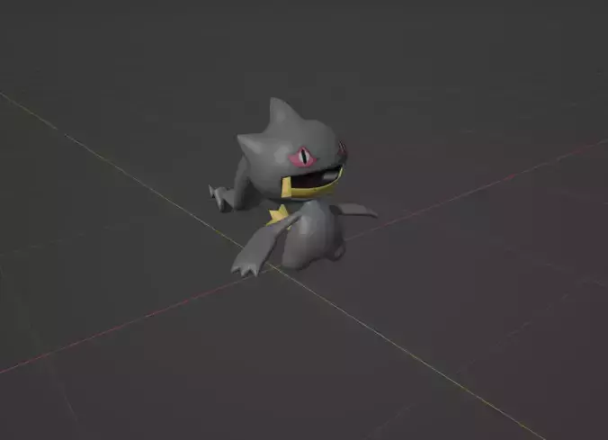 Banette pokemon 3D print model