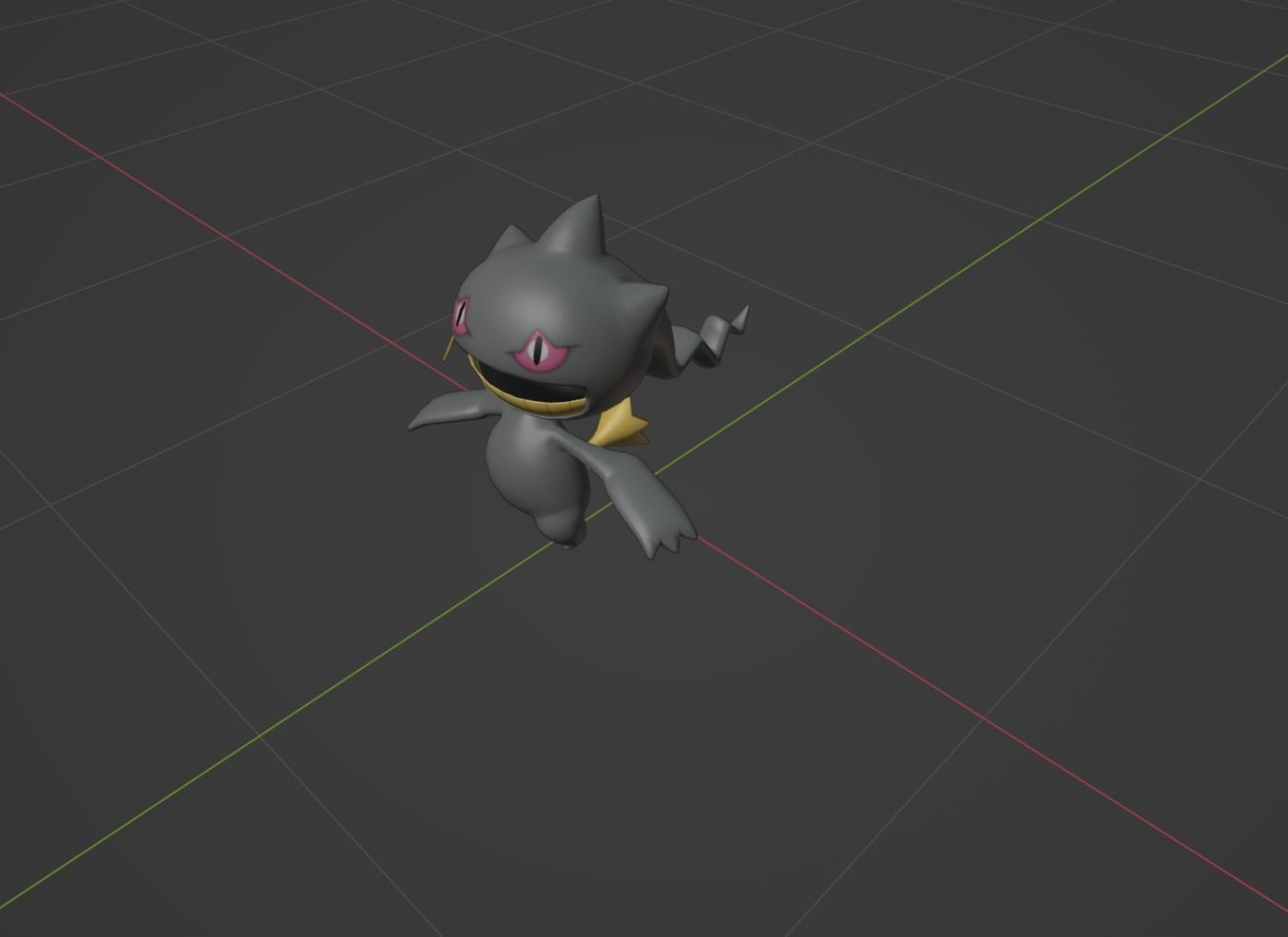Banette pokemon 3D print model 3D print model_1