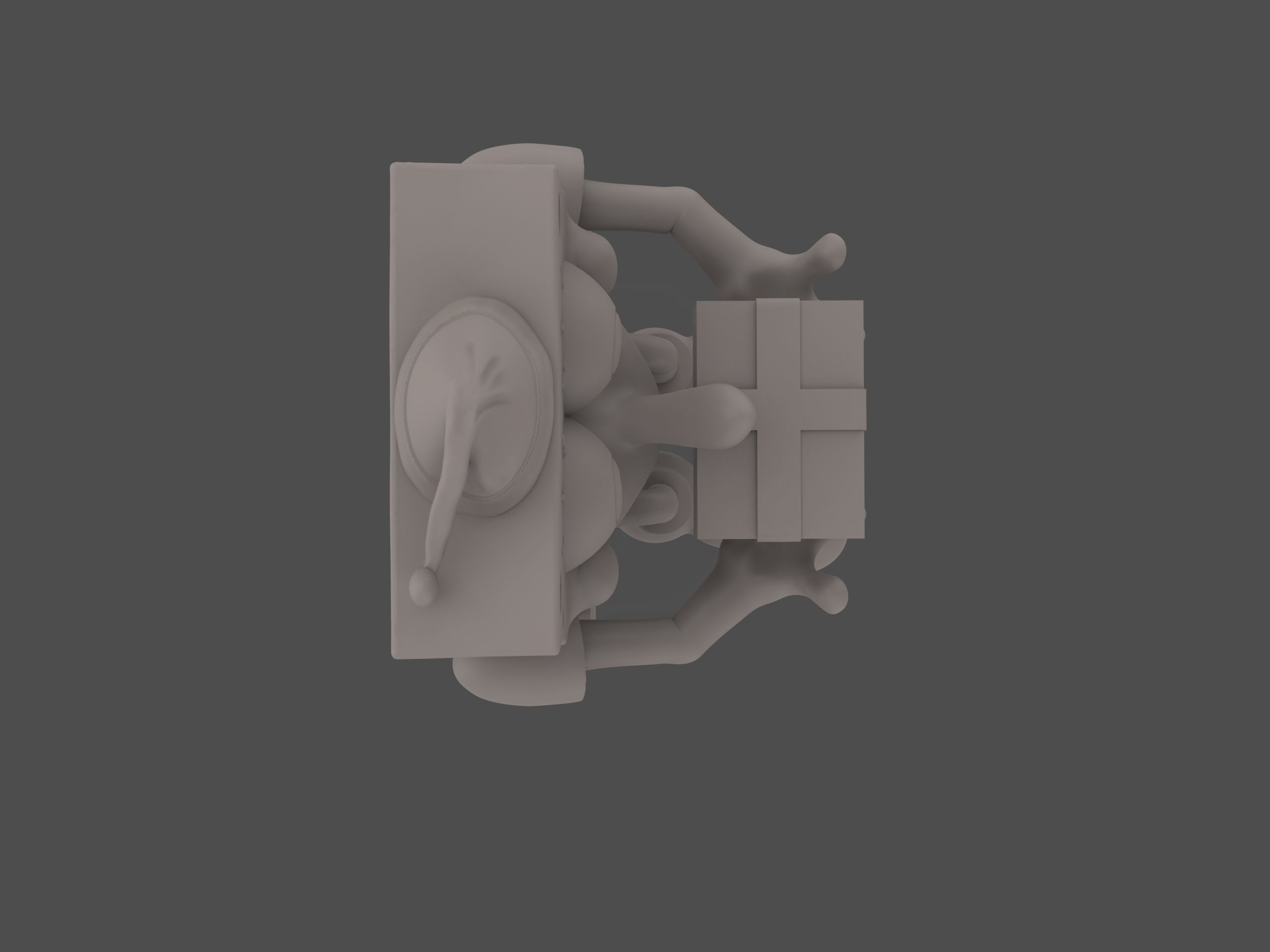 SpongeBob Christmas 3D print model_12