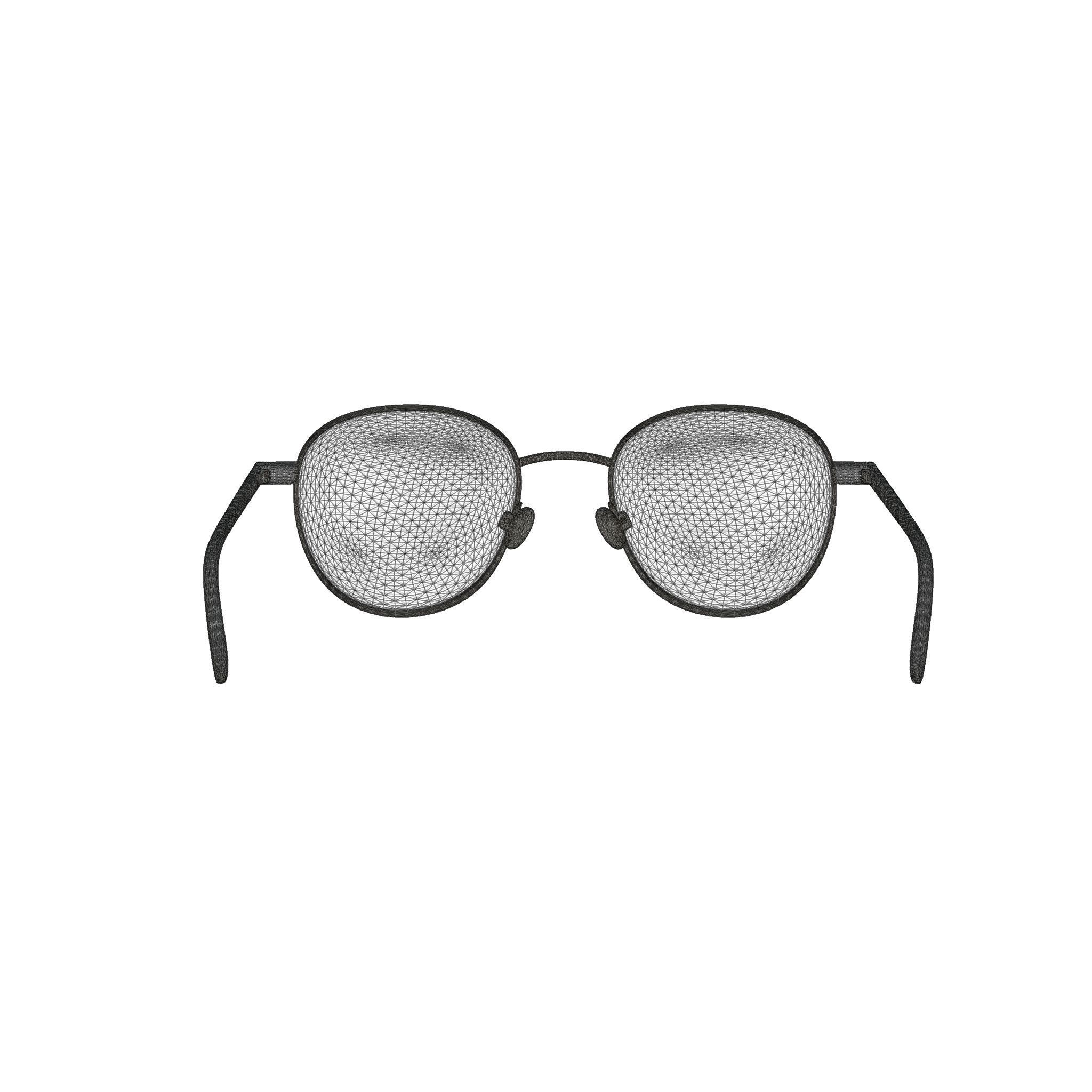 EOE EYEWEAR - Tavelsjo Iron Glasses Low-poly 3D model_6