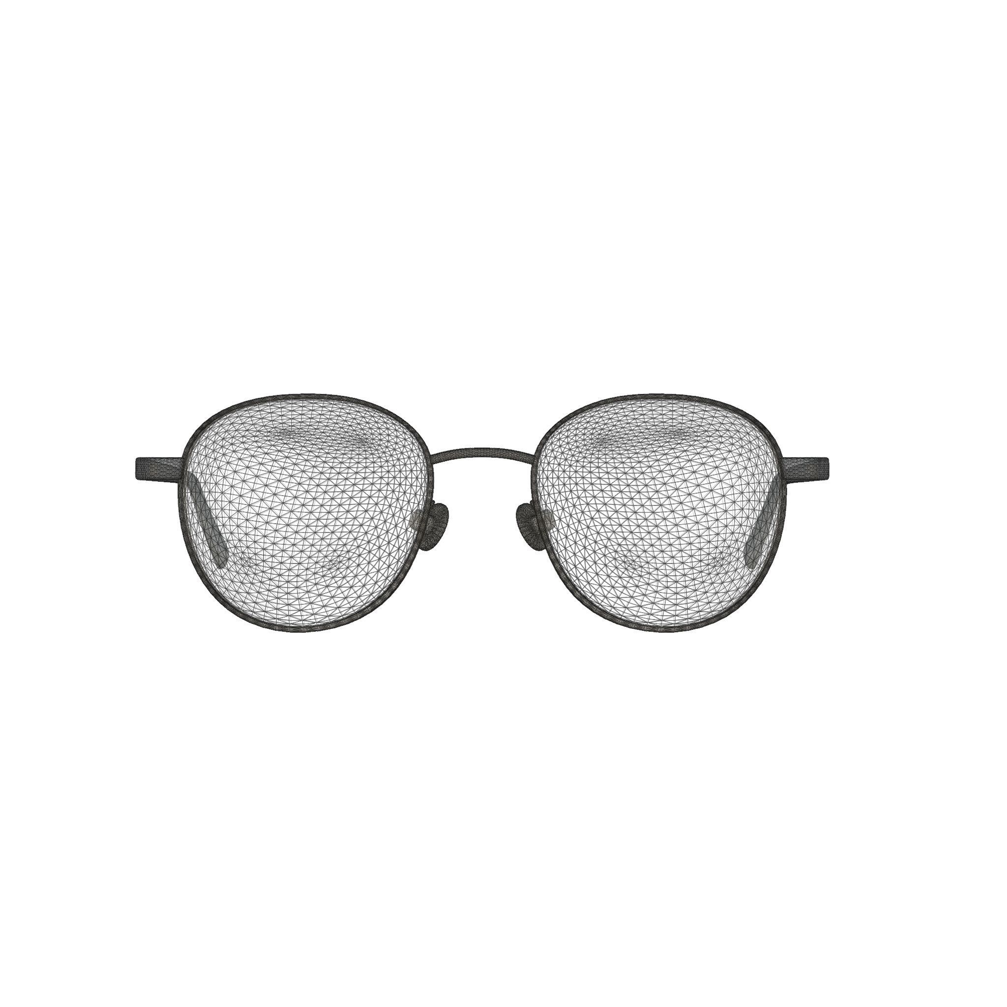 EOE EYEWEAR - Tavelsjo Iron Glasses Low-poly 3D model_7