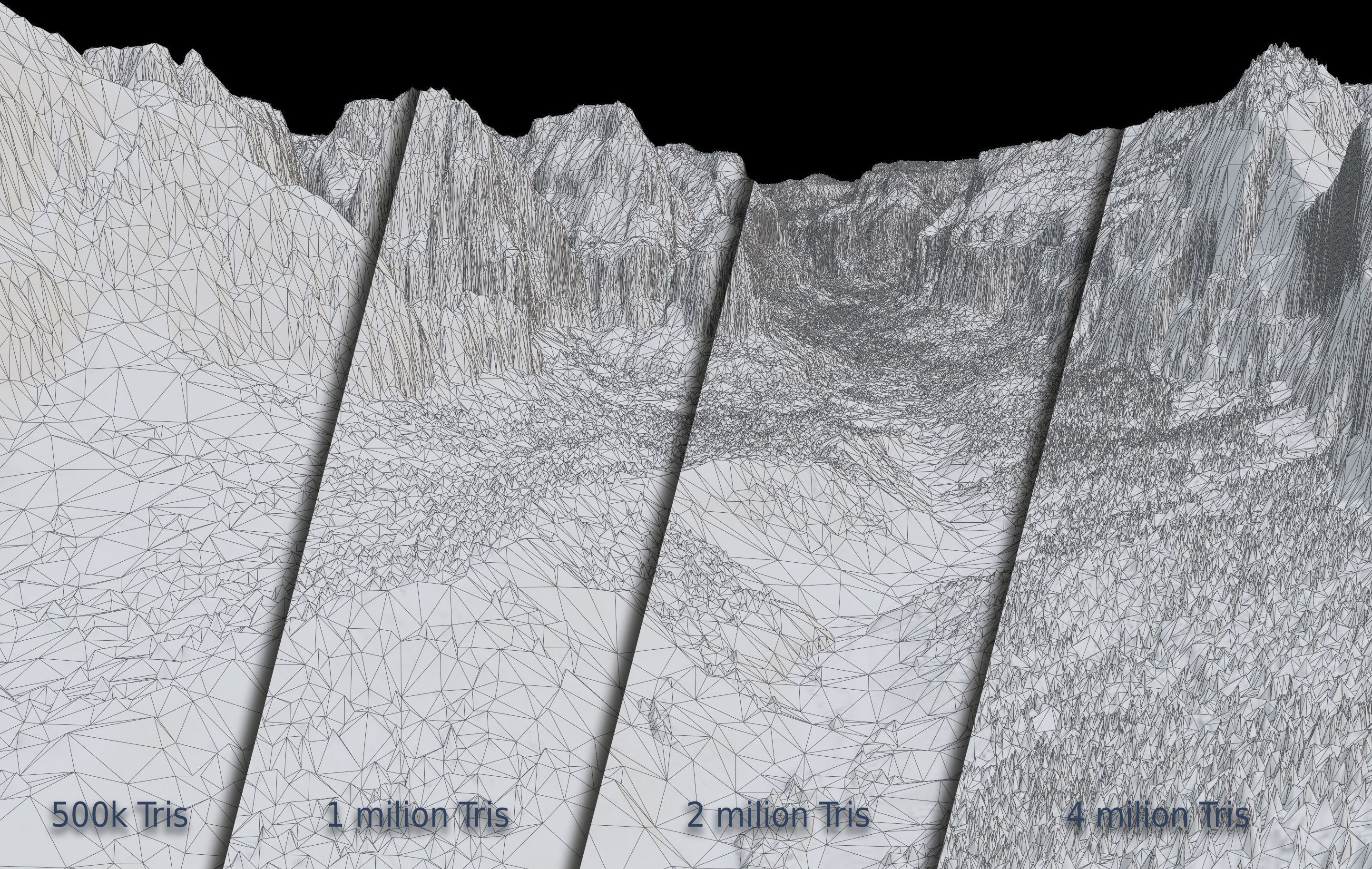 Zion National Park Low-poly 3D model_6