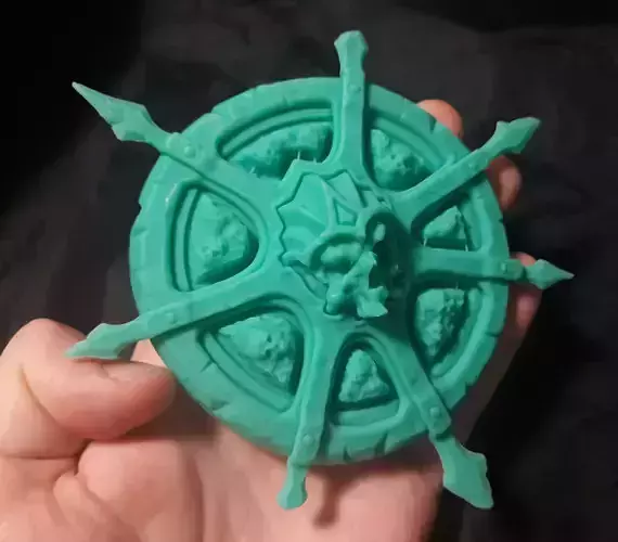 Undead shield 3d print 3D print model