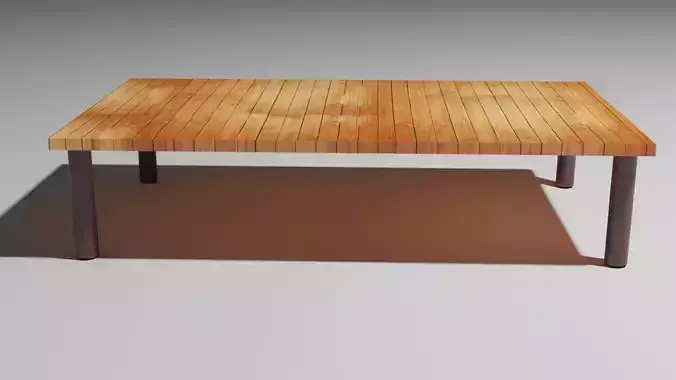 wood bench