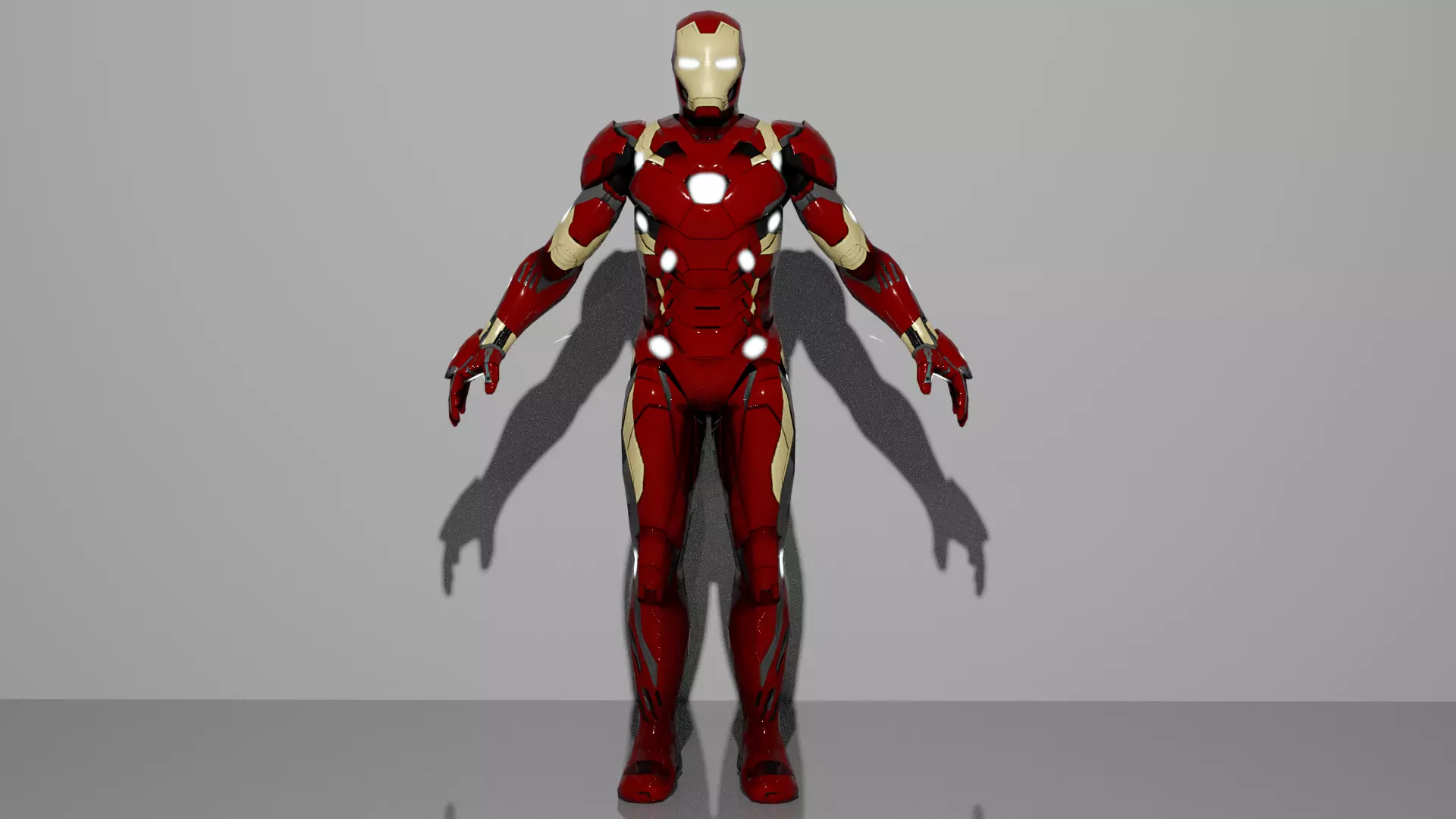  Ironman MK 46 3D model_0