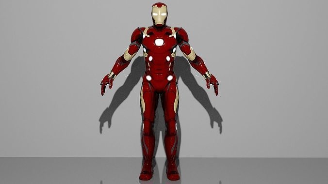  Ironman MK 46 3D model