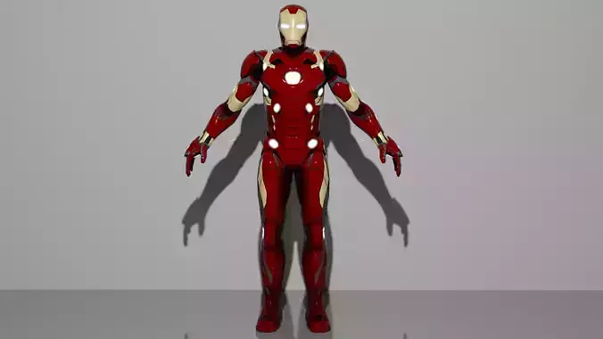  Ironman MK 46 3D model
