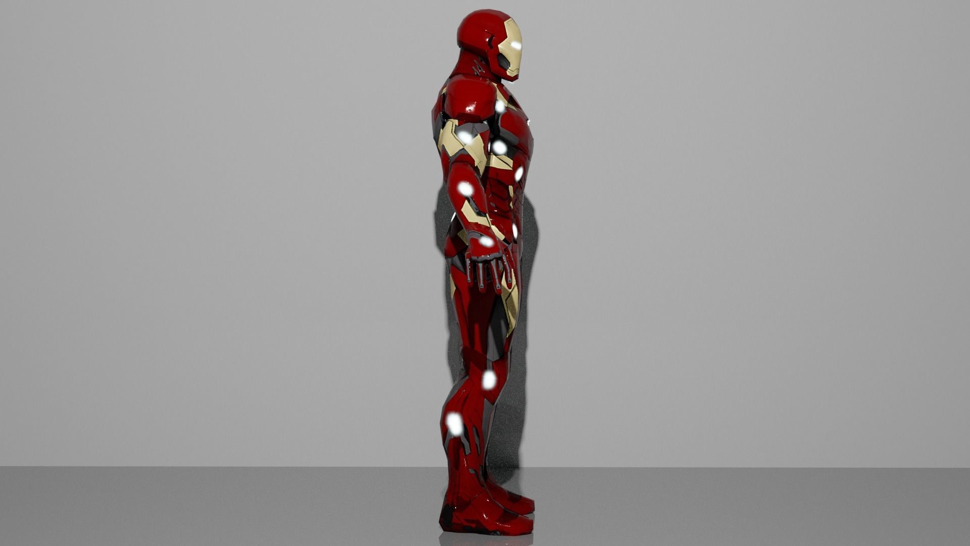  Ironman MK 46 3D model_2