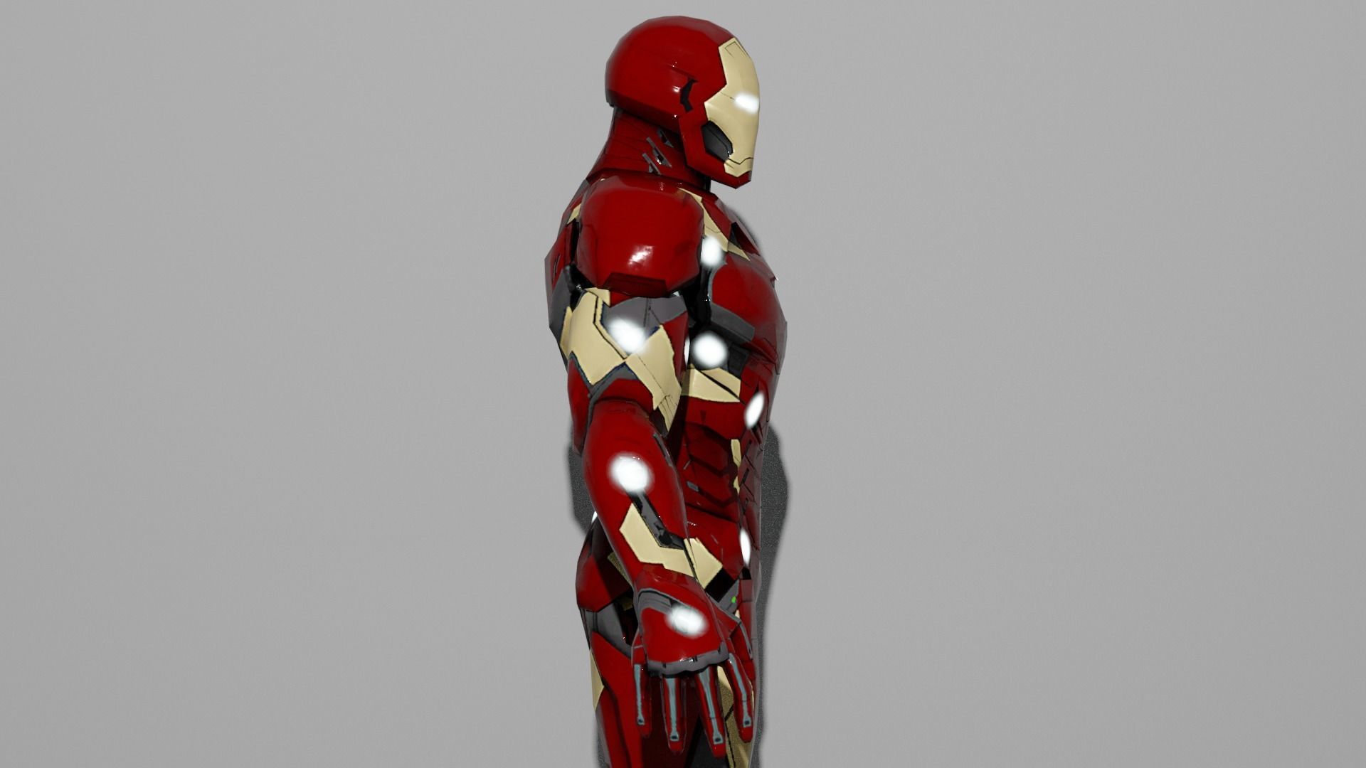  Ironman MK 46 3D model_3