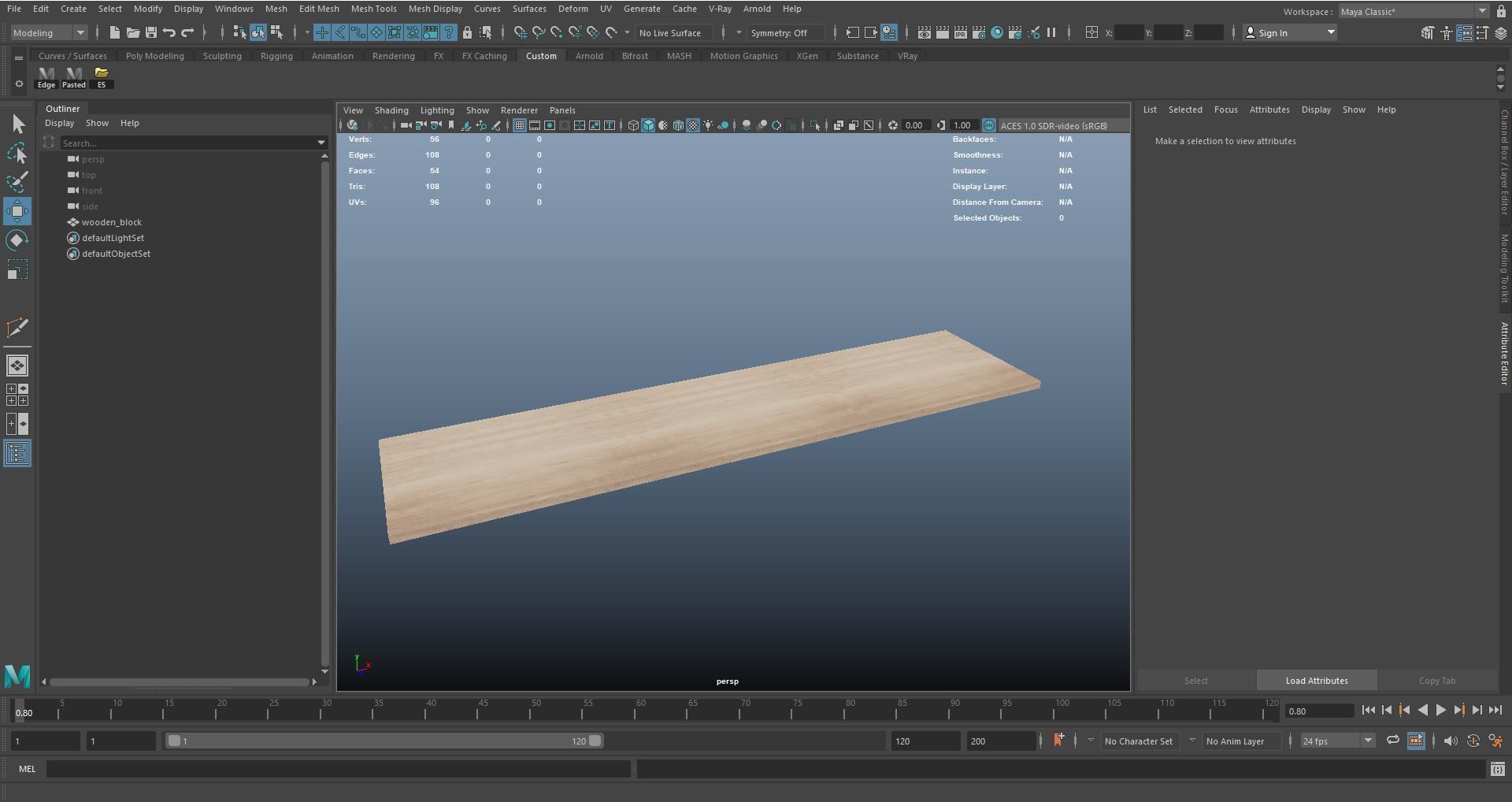 Plywood 3D Model AR VR PBR Low-poly 3D model_14