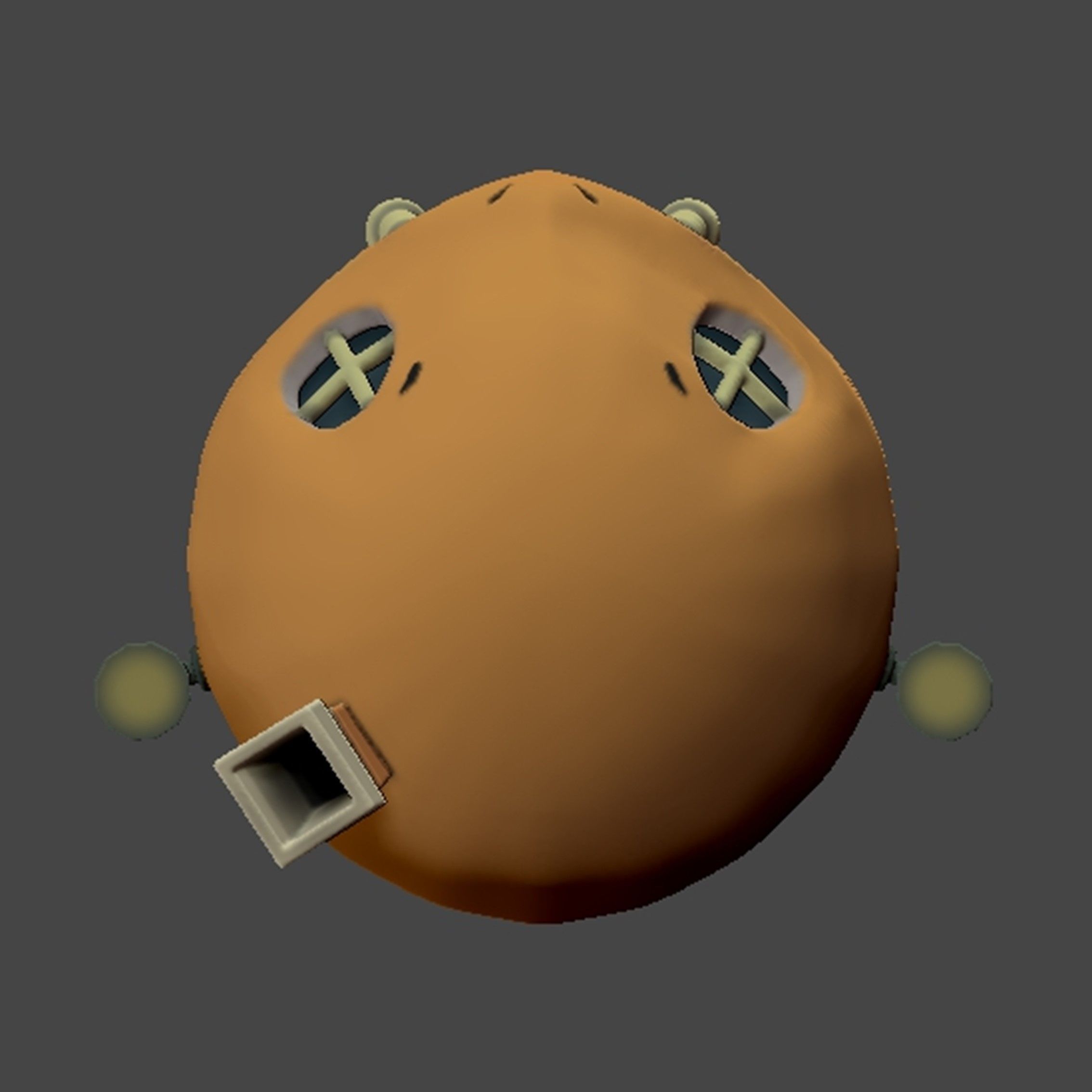 Pokemon Charmander House 3D print model_13