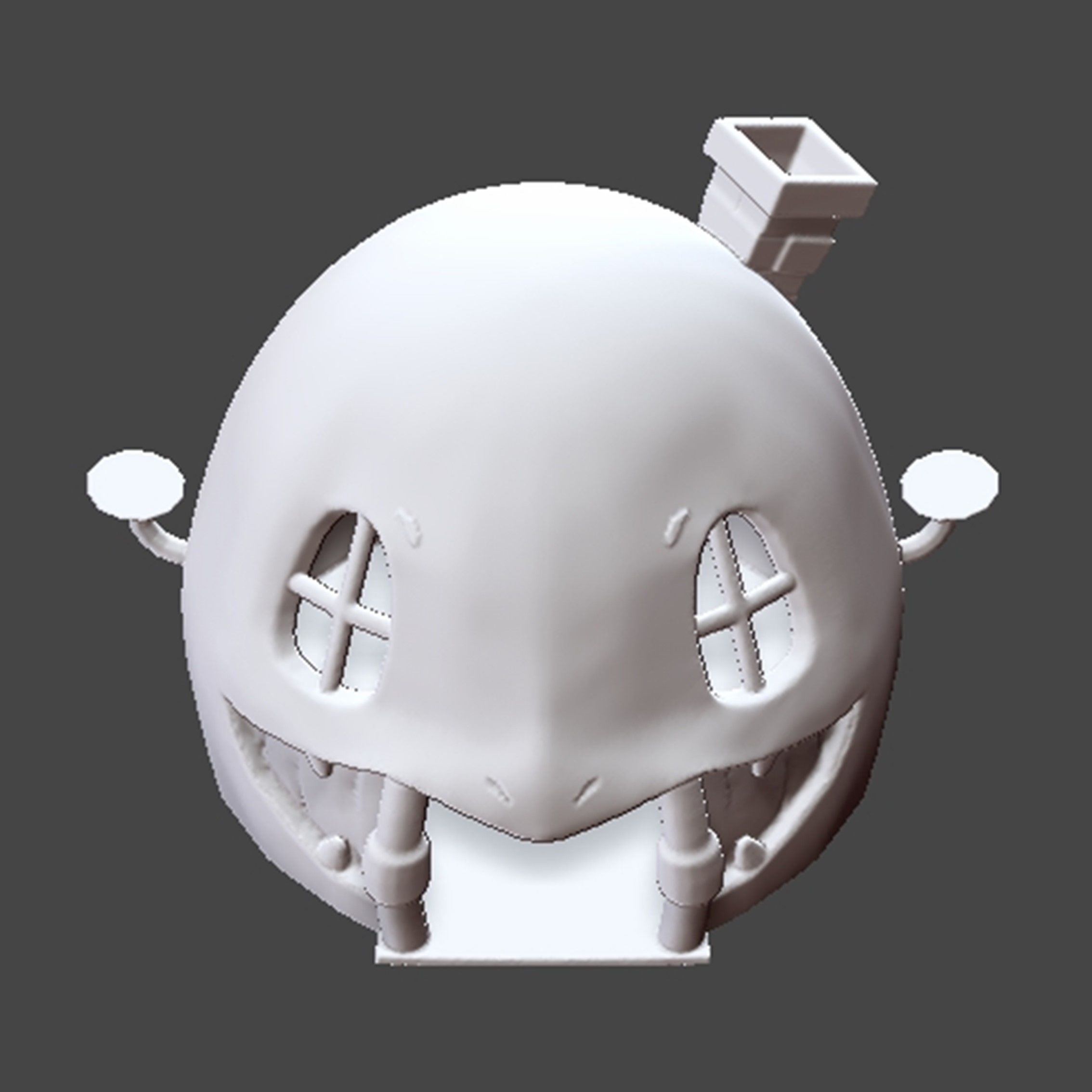 Pokemon Charmander House 3D print model_16