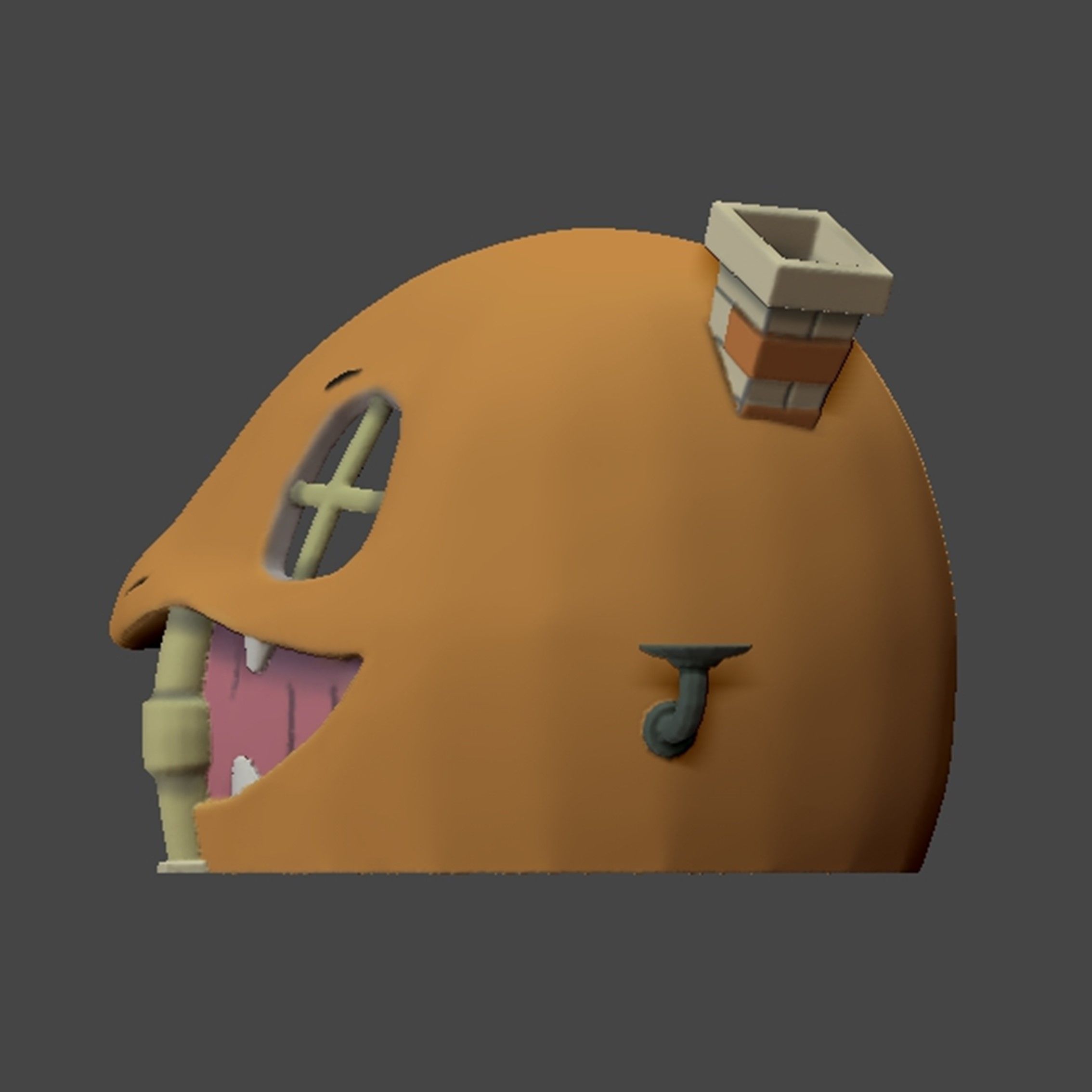 Pokemon Charmander House 3D print model_5