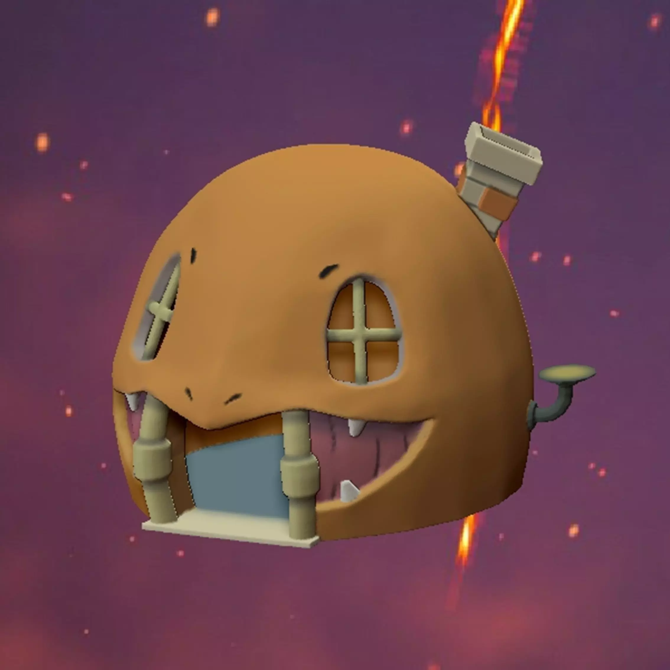 Pokemon Charmander House 3D print model_0