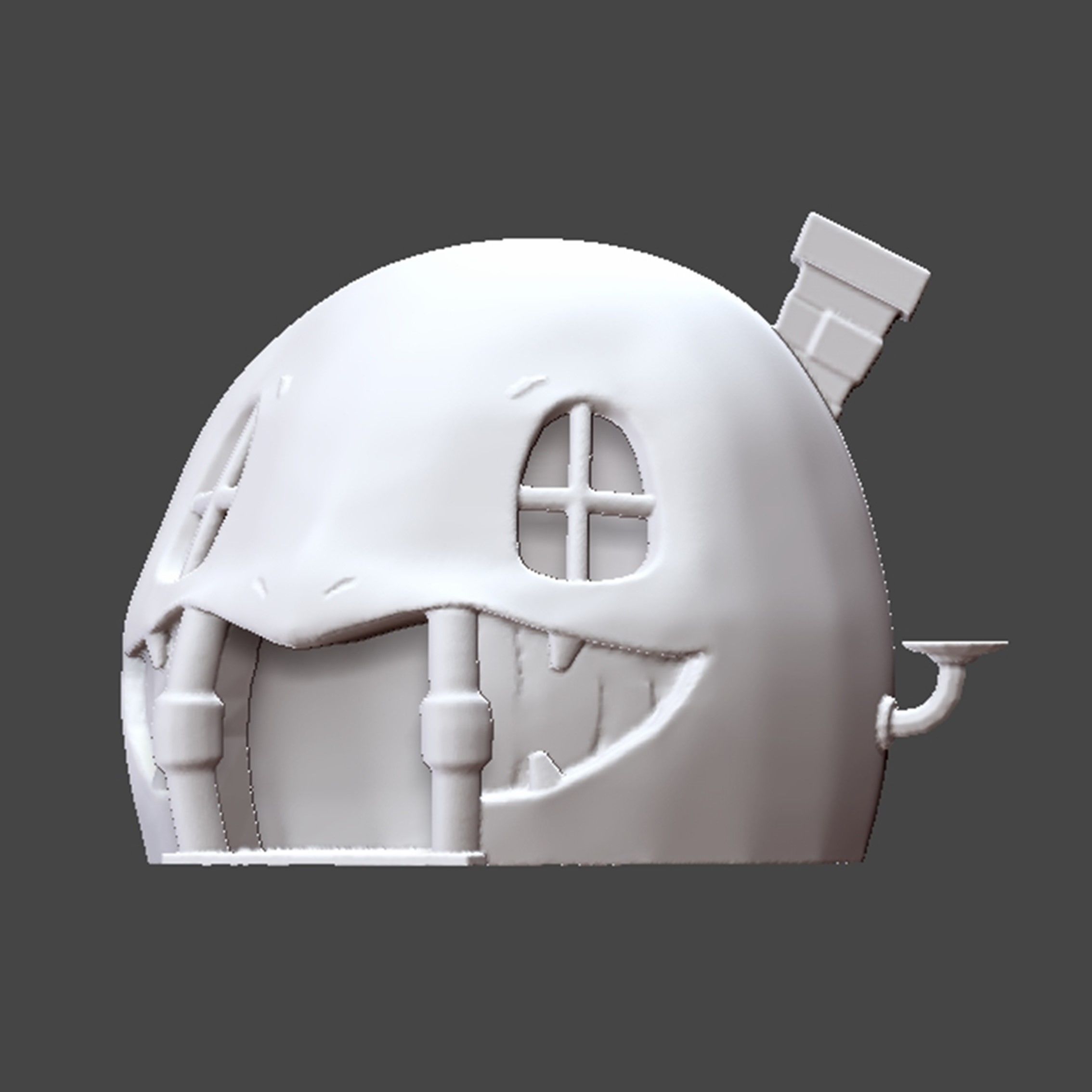 Pokemon Charmander House 3D print model_4