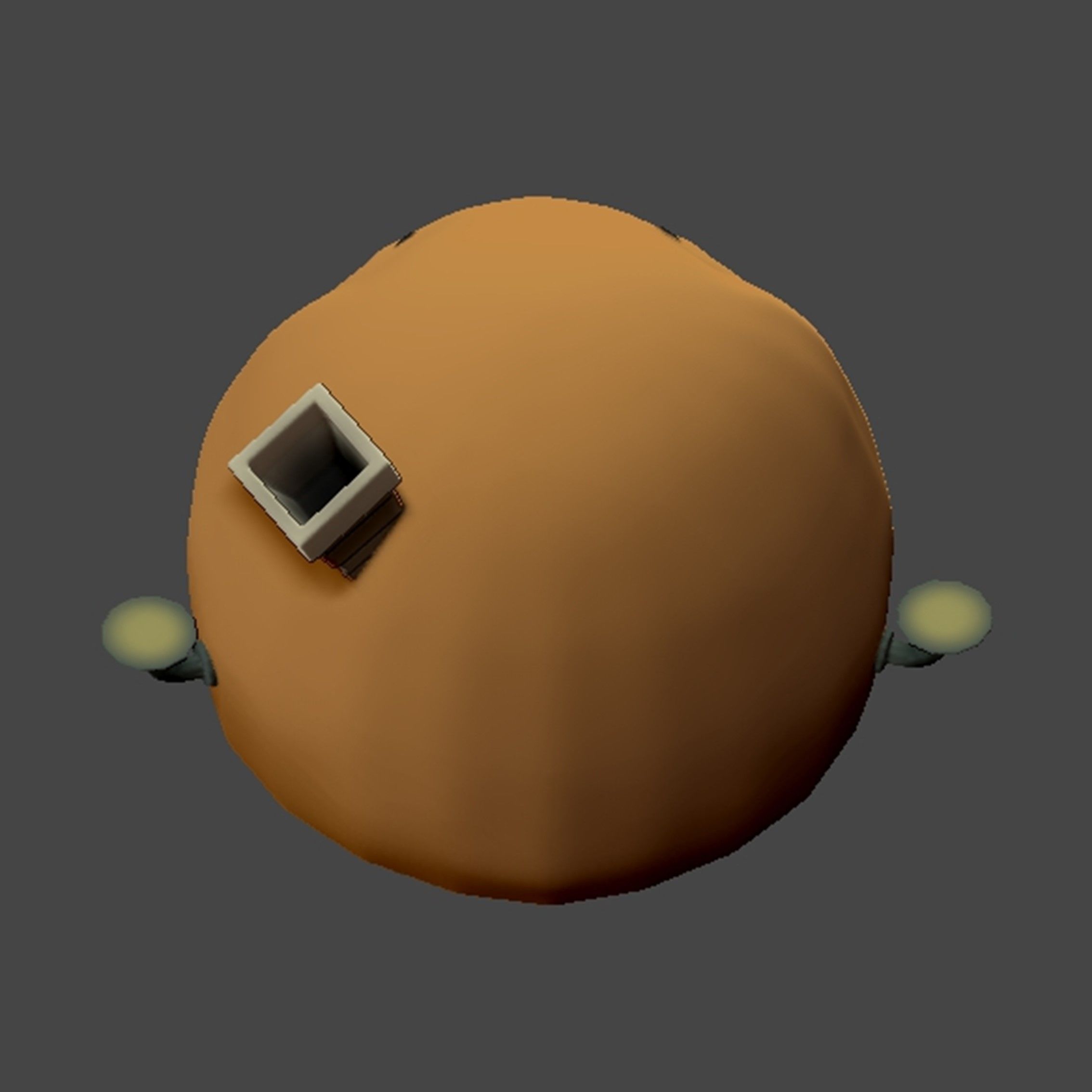 Pokemon Charmander House 3D print model_11