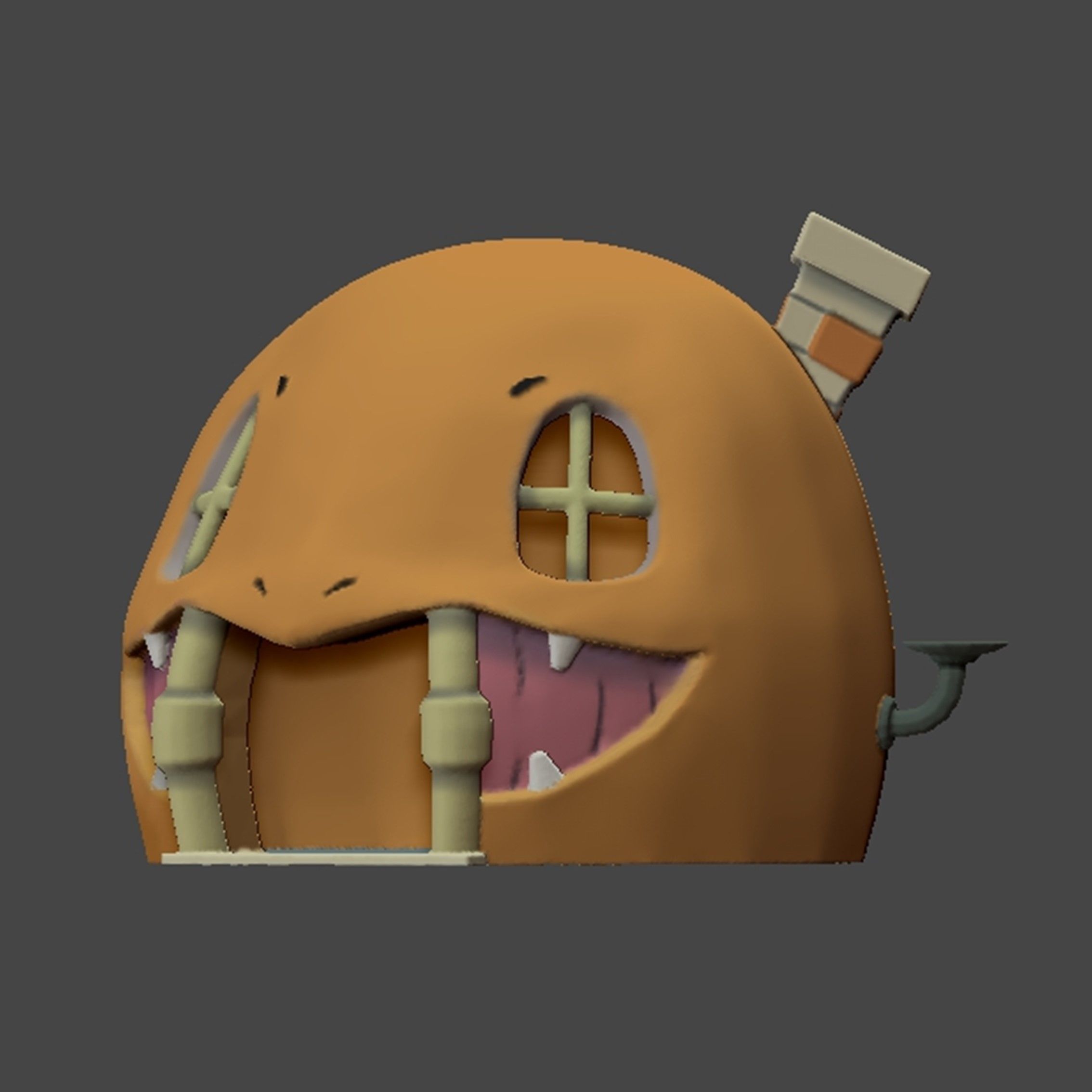 Pokemon Charmander House 3D print model_3