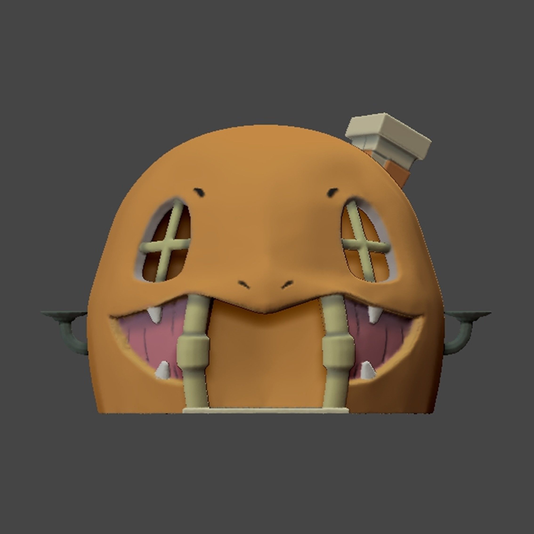 Pokemon Charmander House 3D print model_1