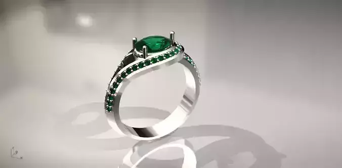 Rings Stone around different Stones 