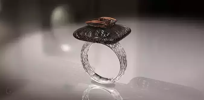 Wire Ring three color
