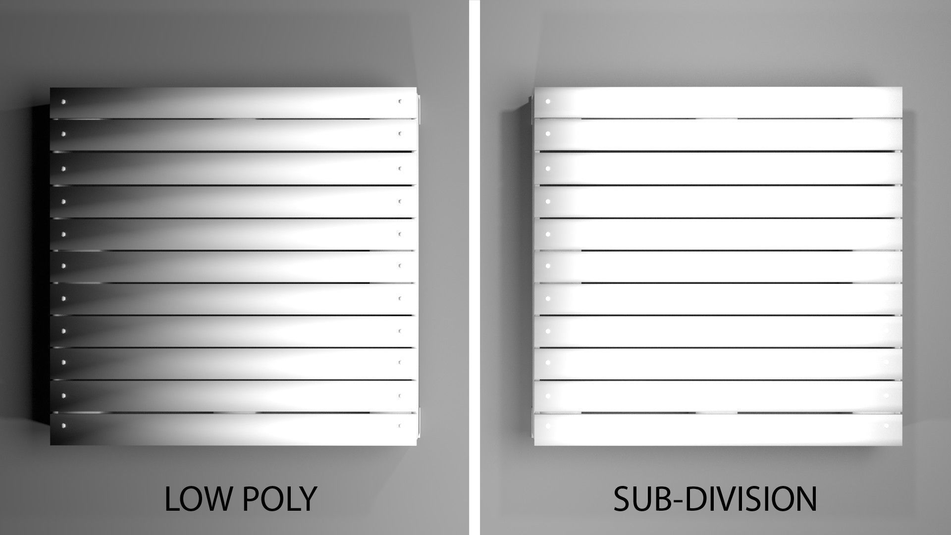 Pallet - Two Way Stringer 3D model_4