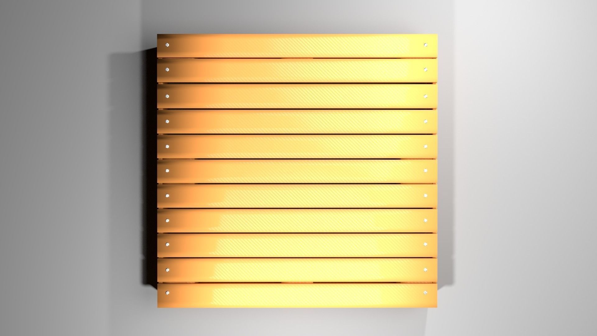 Pallet - Two Way Stringer 3D model_2