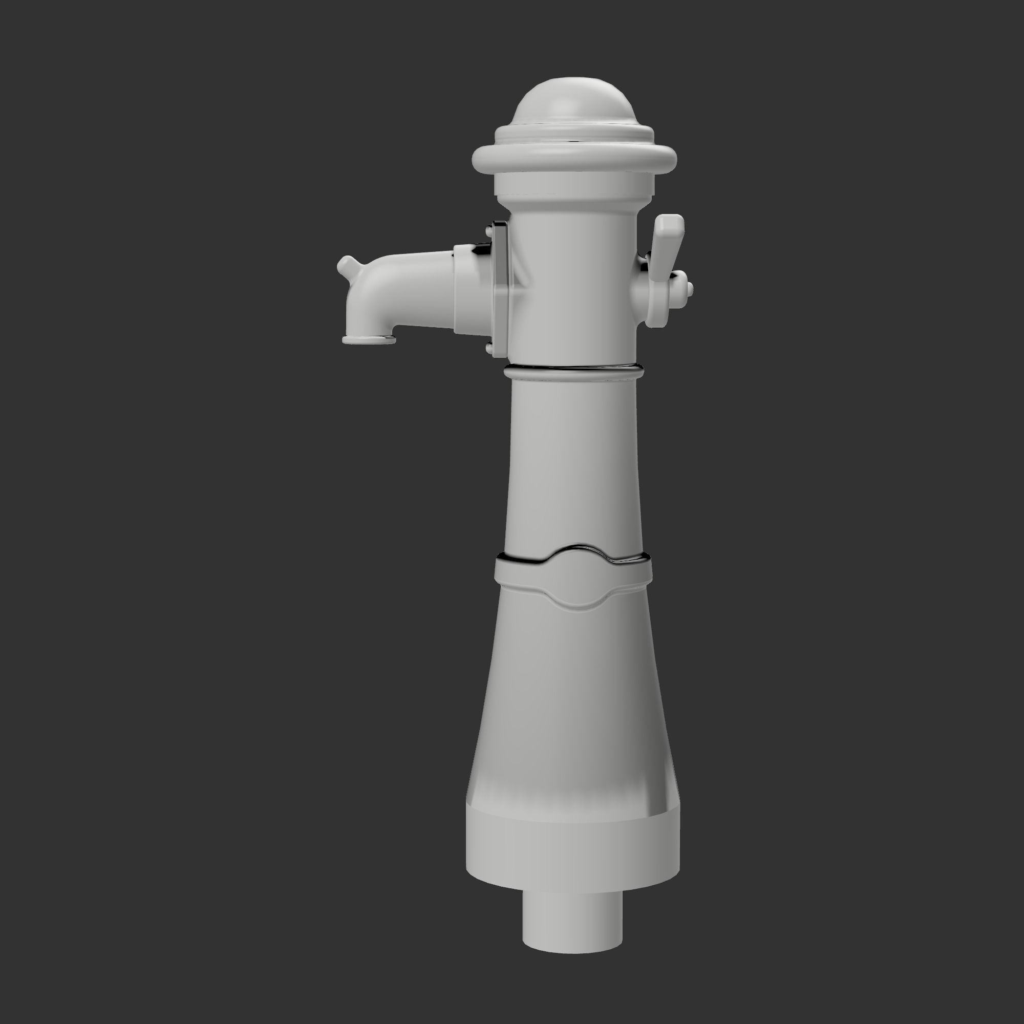 Soviet WW2 Standpipe 1-35 scale 3D print model_2