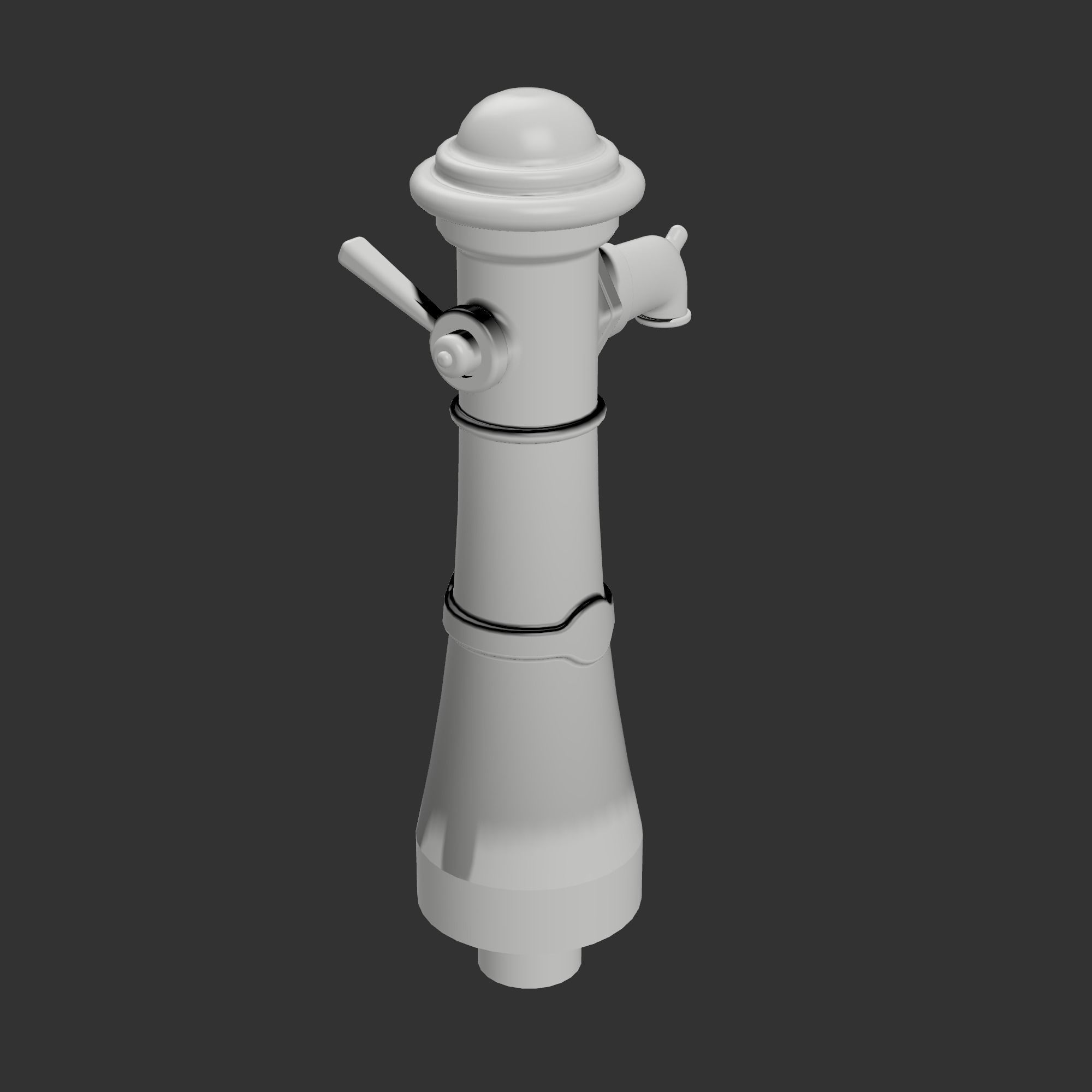 Soviet WW2 Standpipe 1-35 scale 3D print model_1