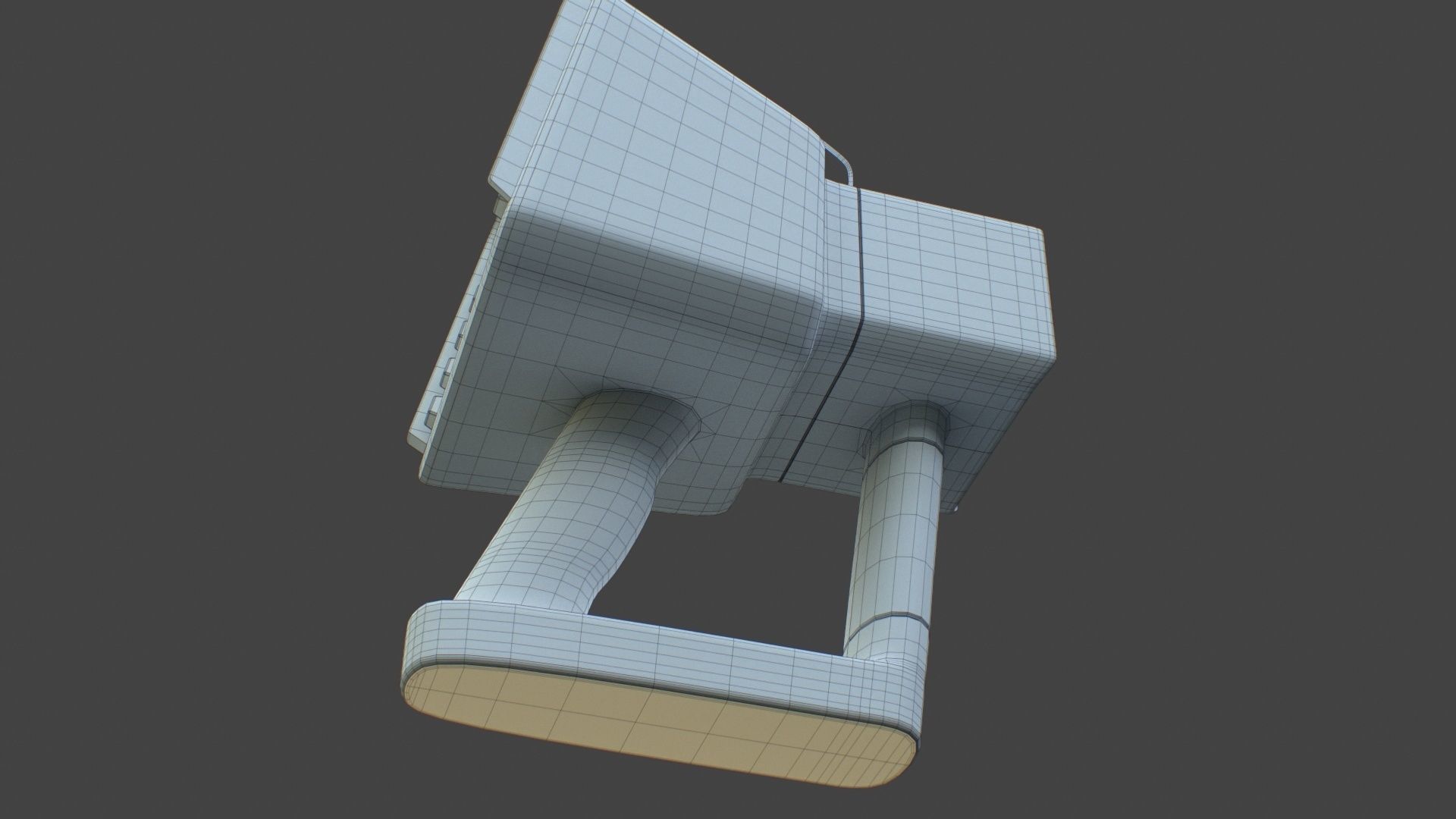Sci-Fi Portable Scanner Low-poly 3D model_37