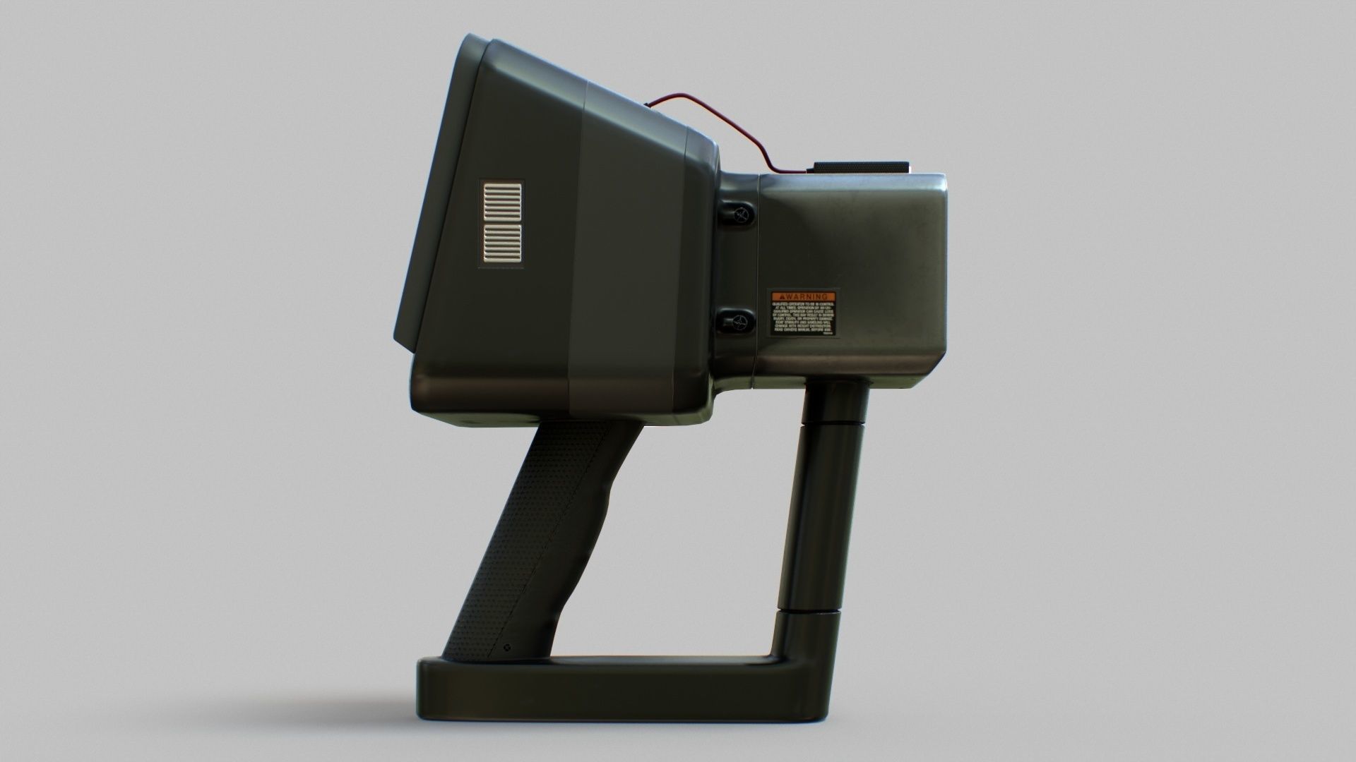 Sci-Fi Portable Scanner Low-poly 3D model_20