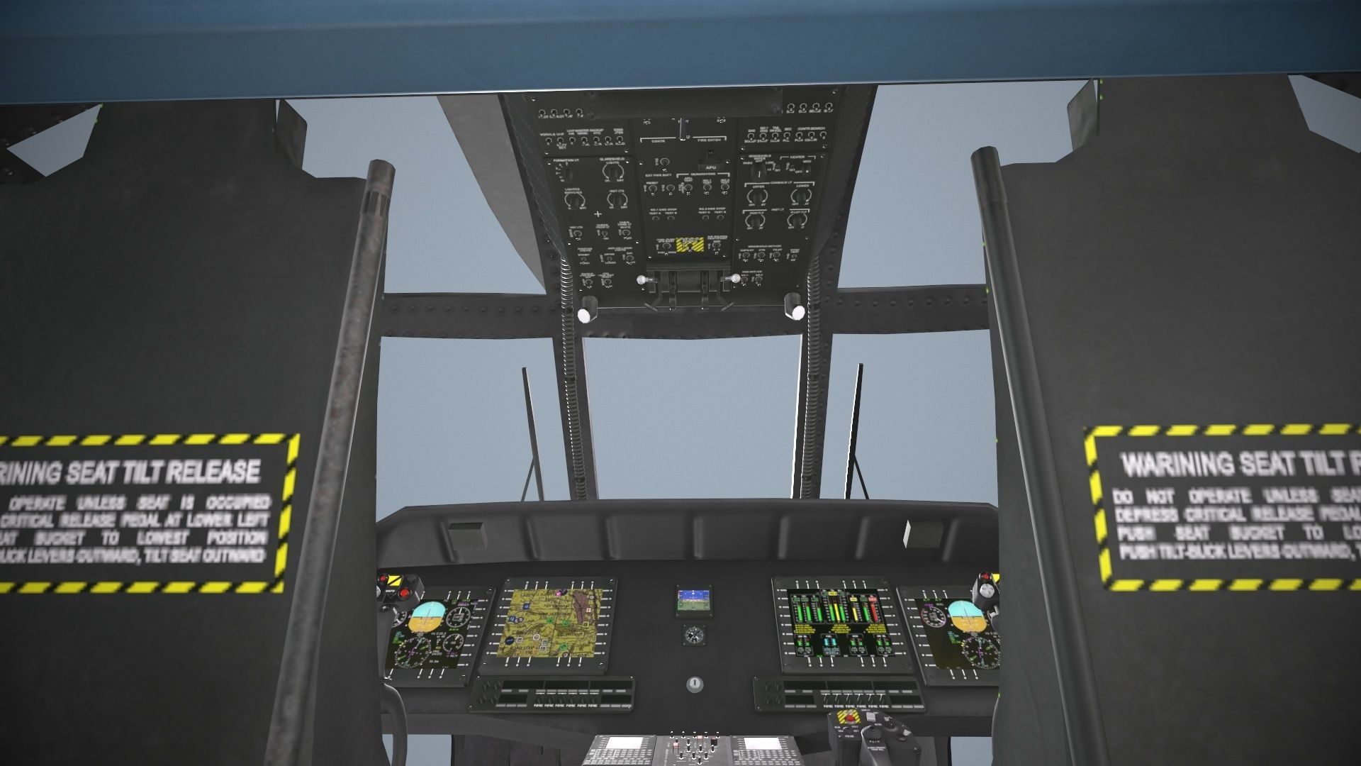 Sikorsky MH-60J Jay Hawk Static Low-poly 3D model_20