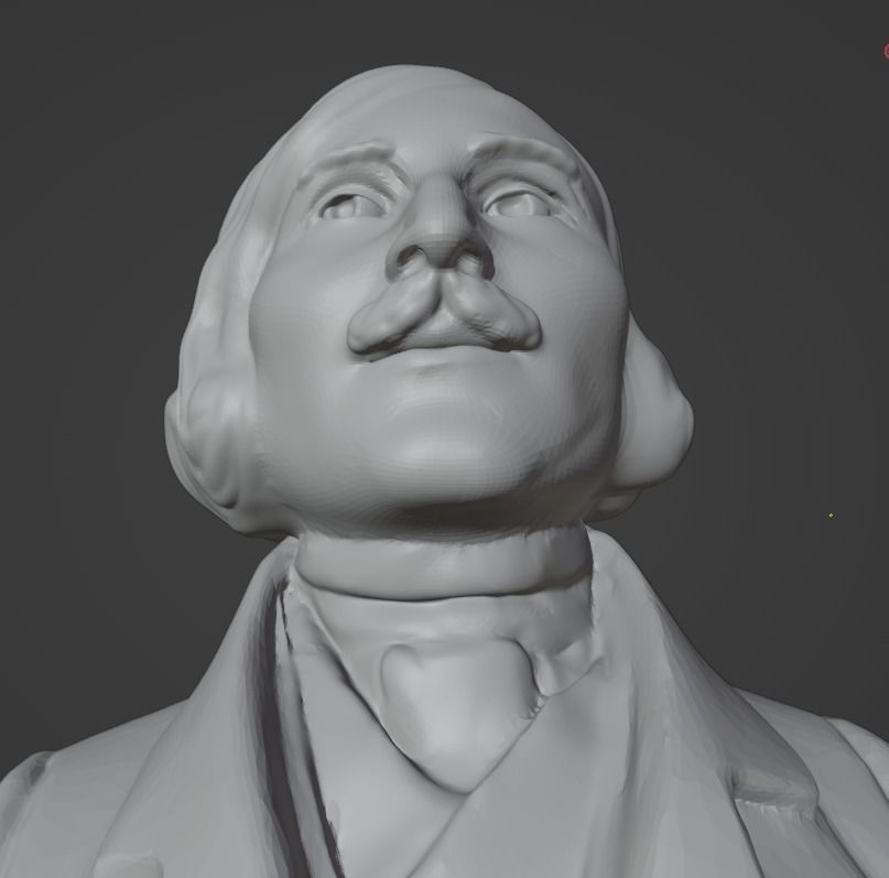 Nikolai Gogol 3D print model_10