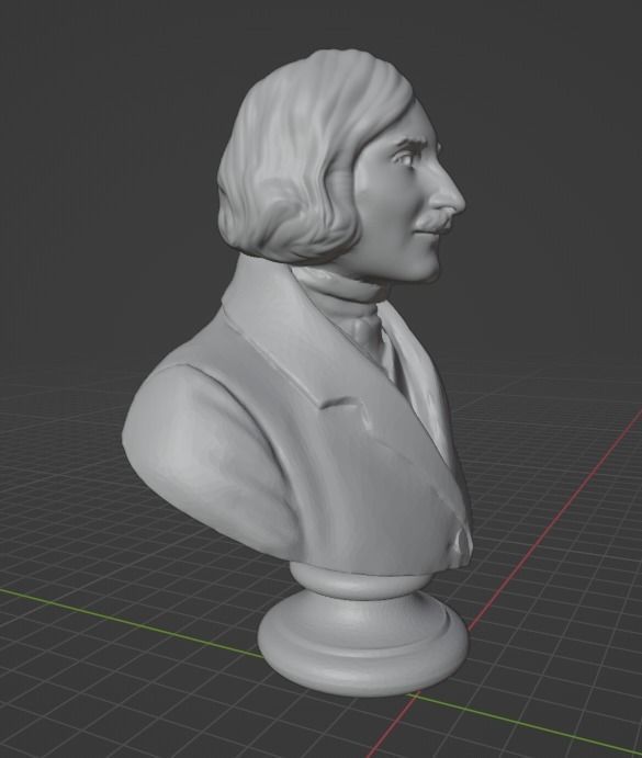 Nikolai Gogol 3D print model_22