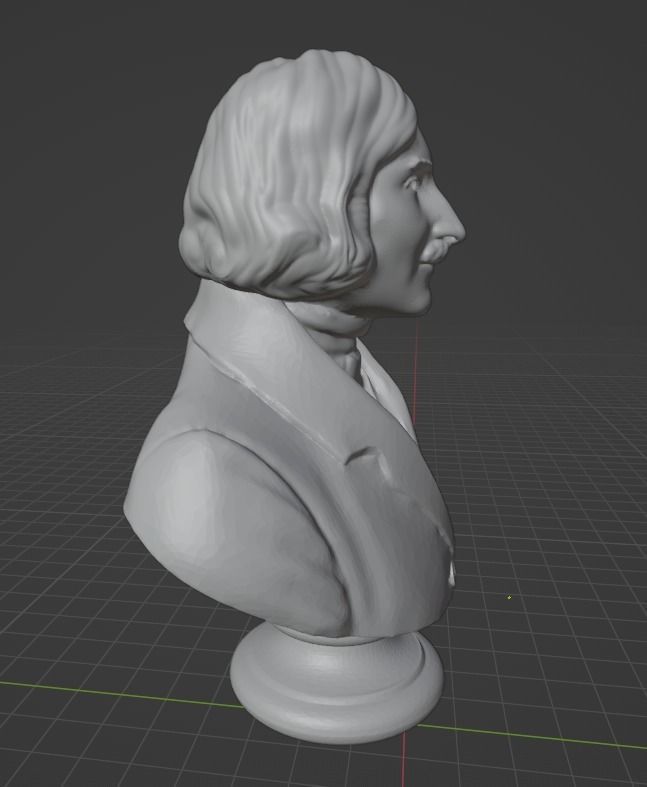 Nikolai Gogol 3D print model_17